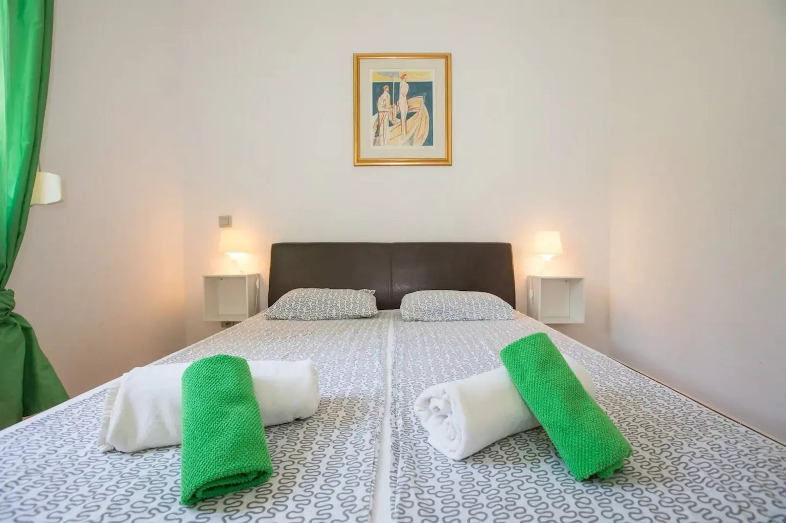 City Holiday Apartment - One Bedroom Apartment with Terrace-Bedroom