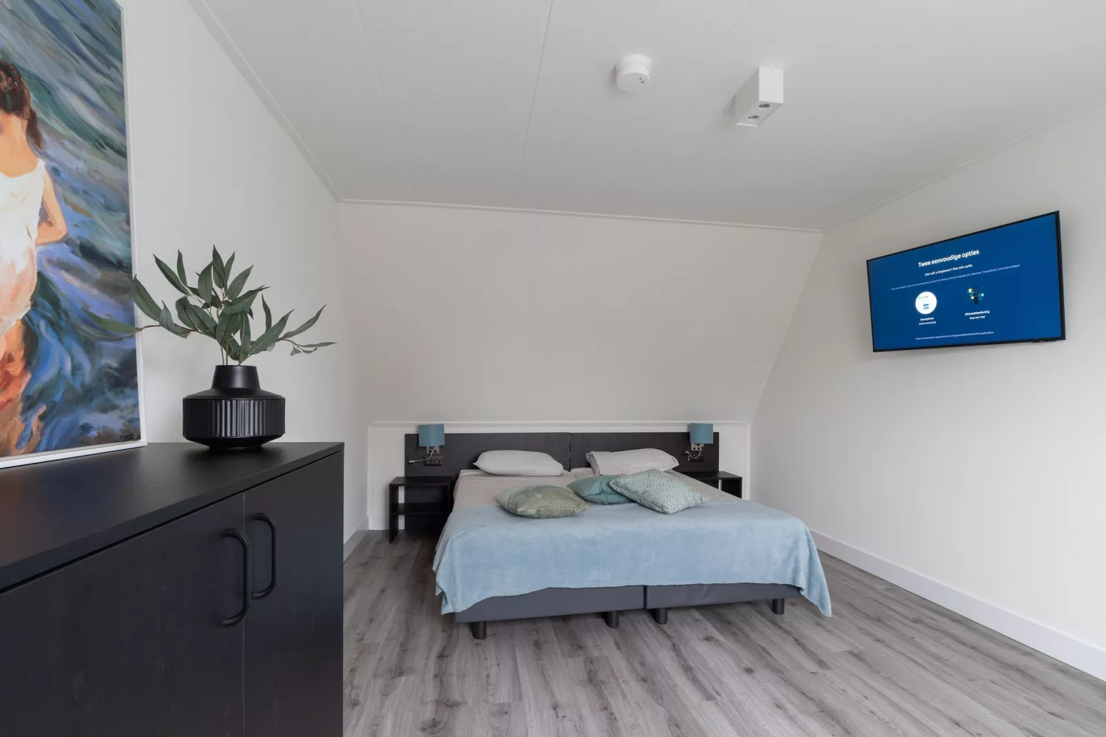 Charming Beveland met jacuzzi en buitensauna-Bedroom