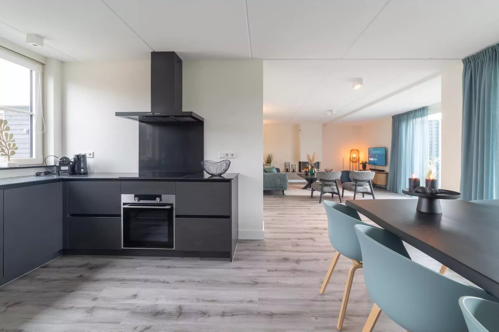 6 persoons vrijstaand met sauna/hond-Kitchen