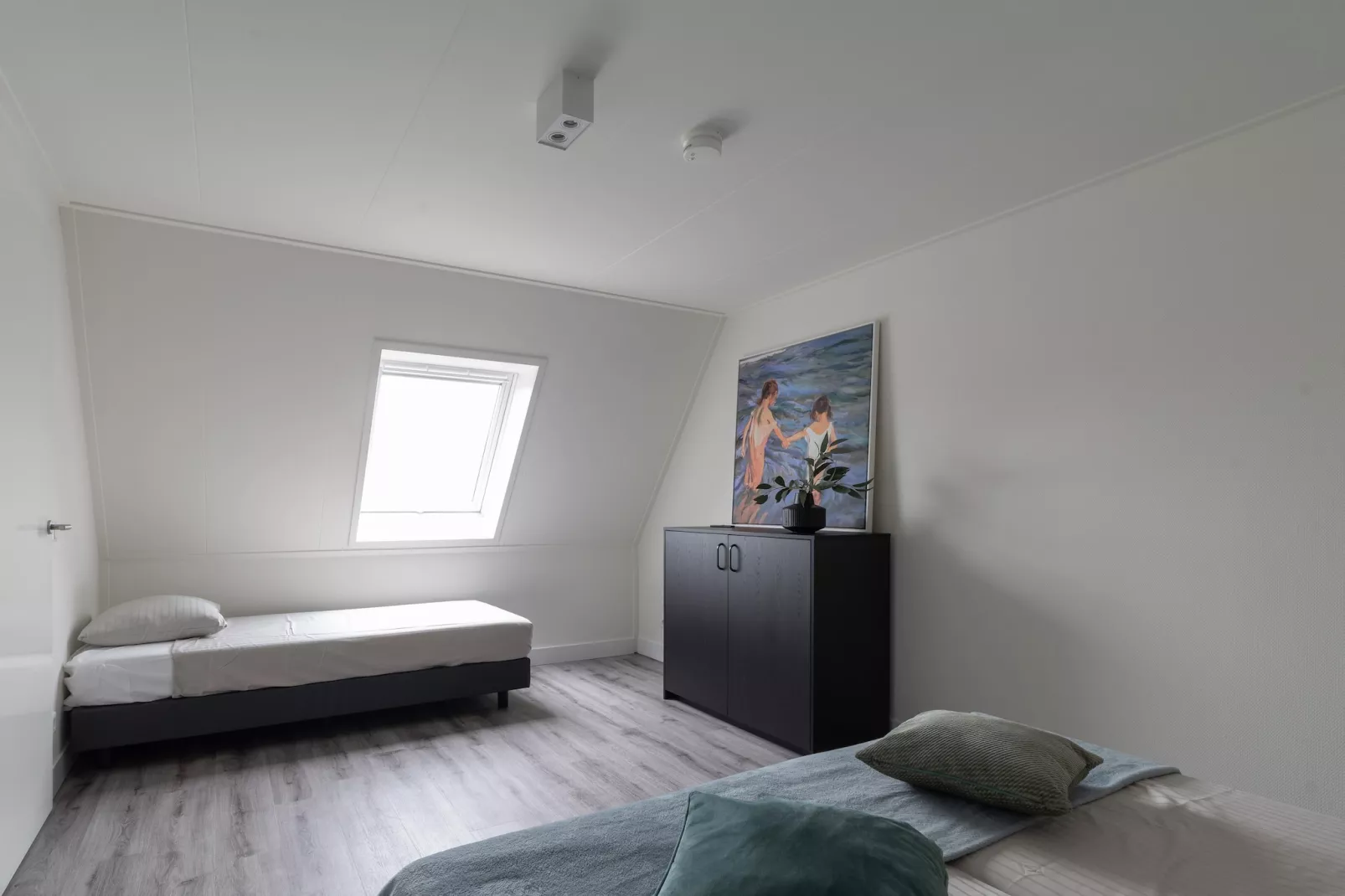6 persoons vrijstaand met sauna/hond-Bedroom