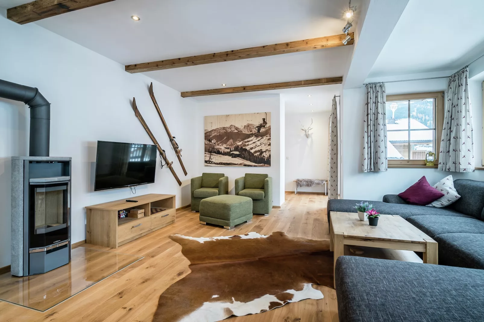 Chalet Lindelodge-Living room