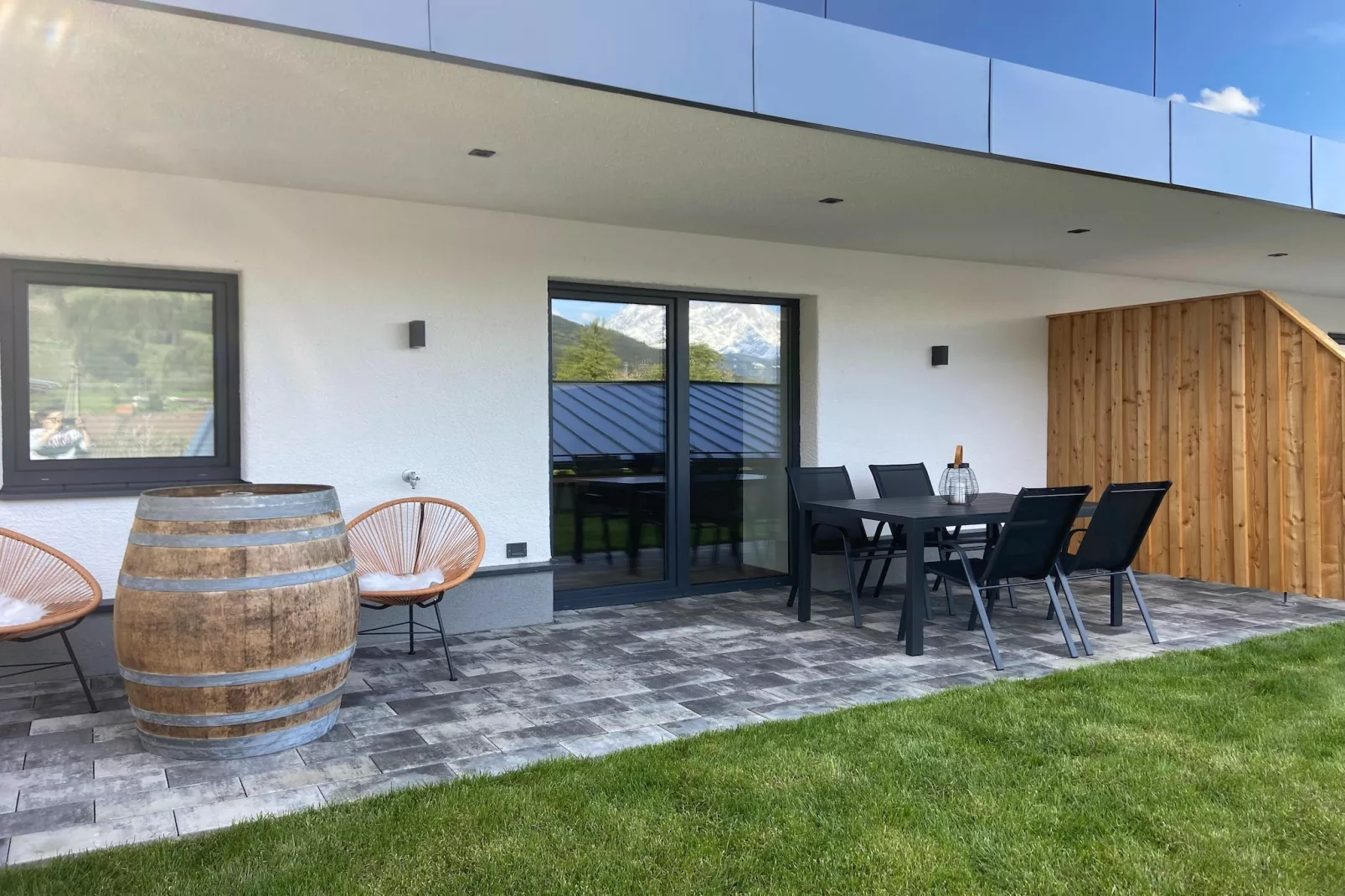 Appartement "Gams-Bartl" mit Zusatzzimmer 4 Personen-Terrace balcony