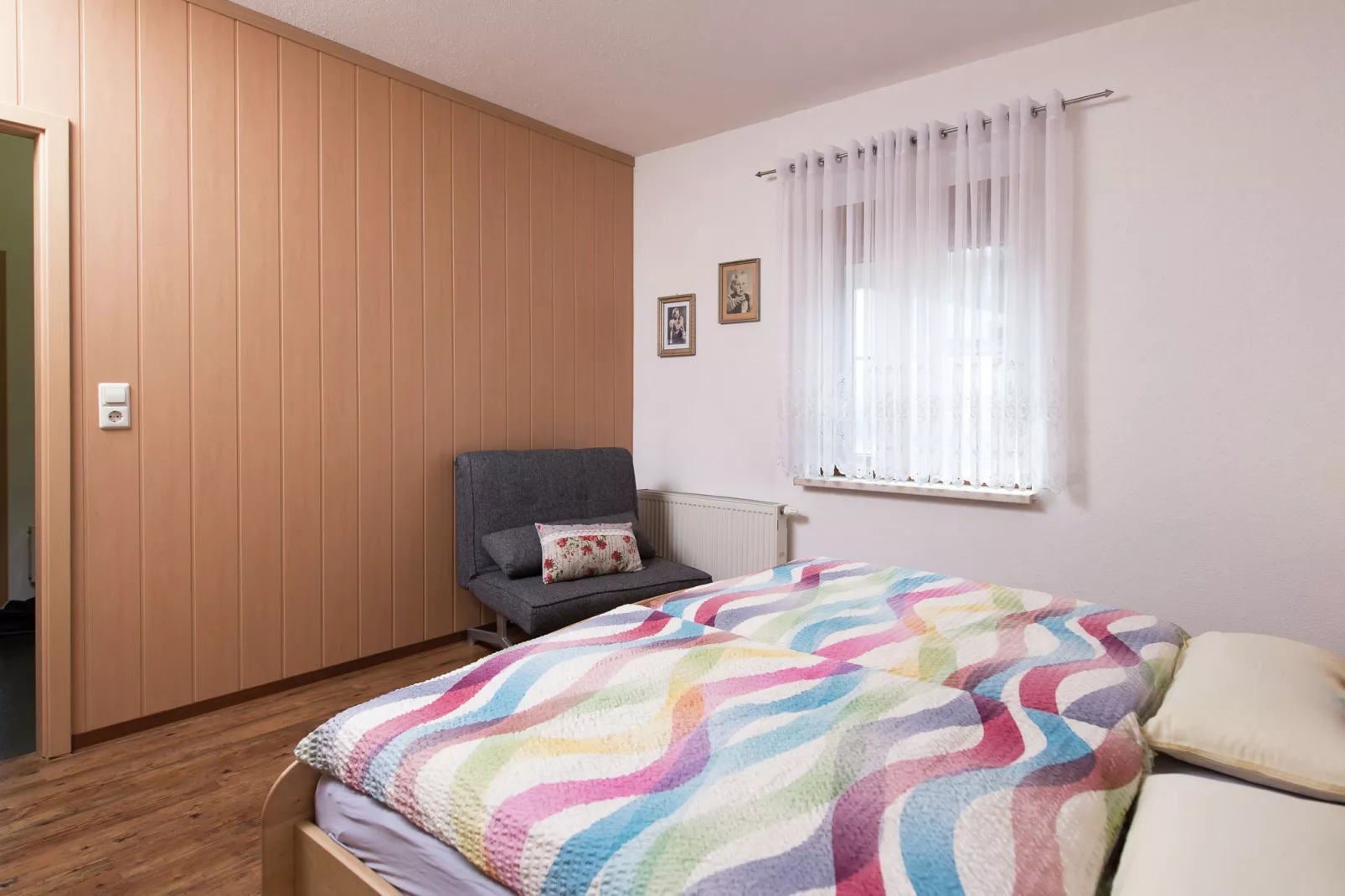 Im Erzgebirge-Schlafzimmer