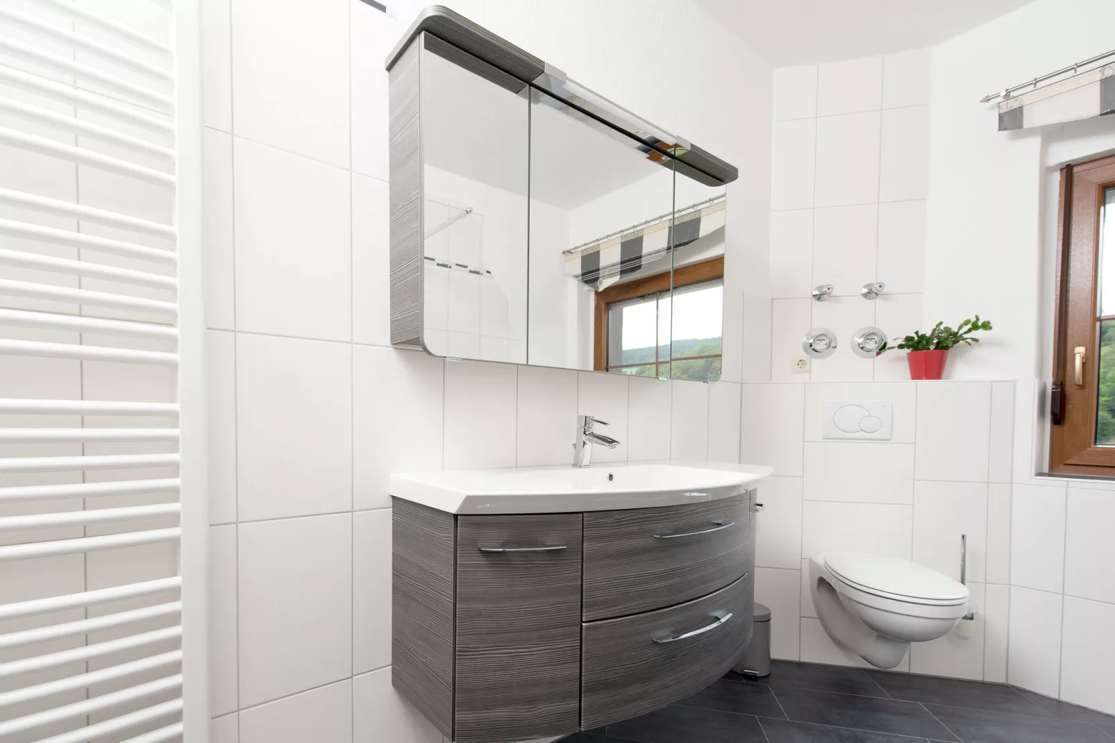 Im Erzgebirge-Badezimmer