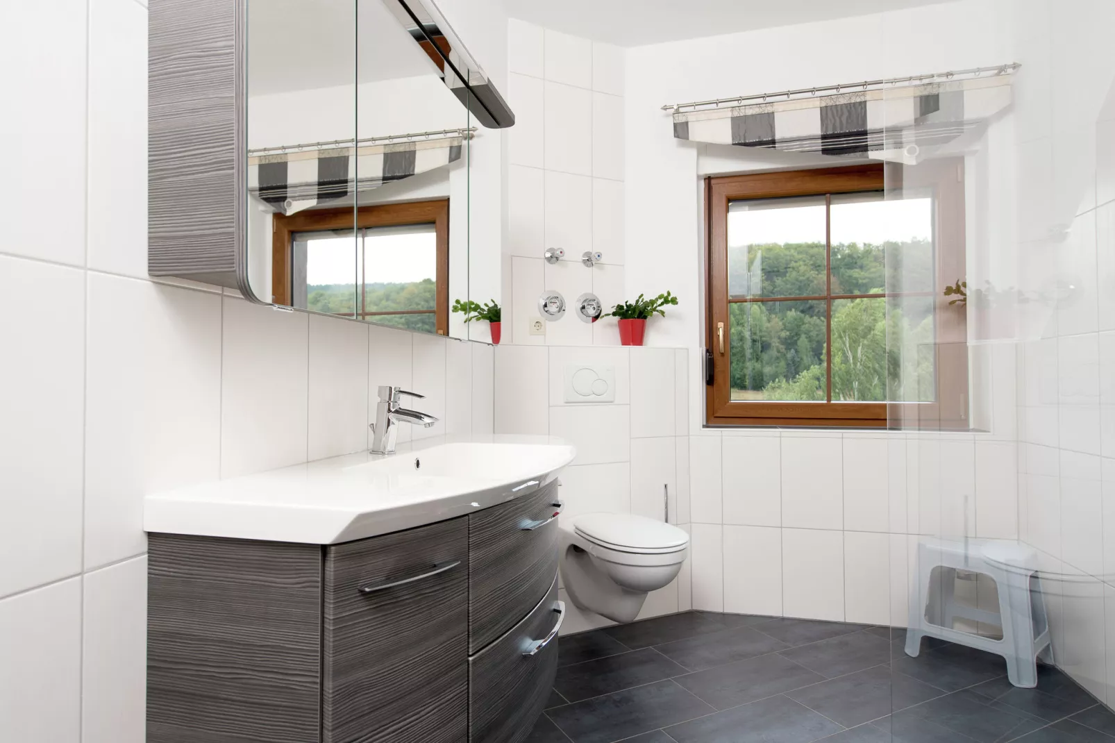 Im Erzgebirge-Badezimmer