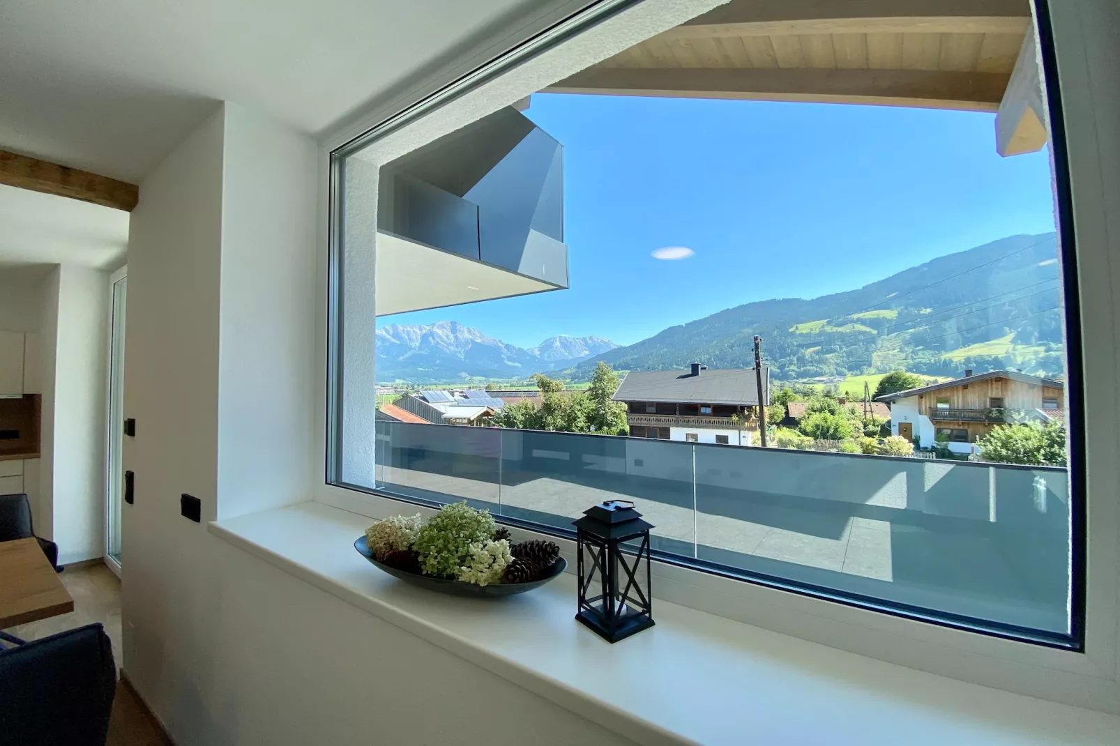 Appartement "Schnauz-Bartl" 3-4-View summer