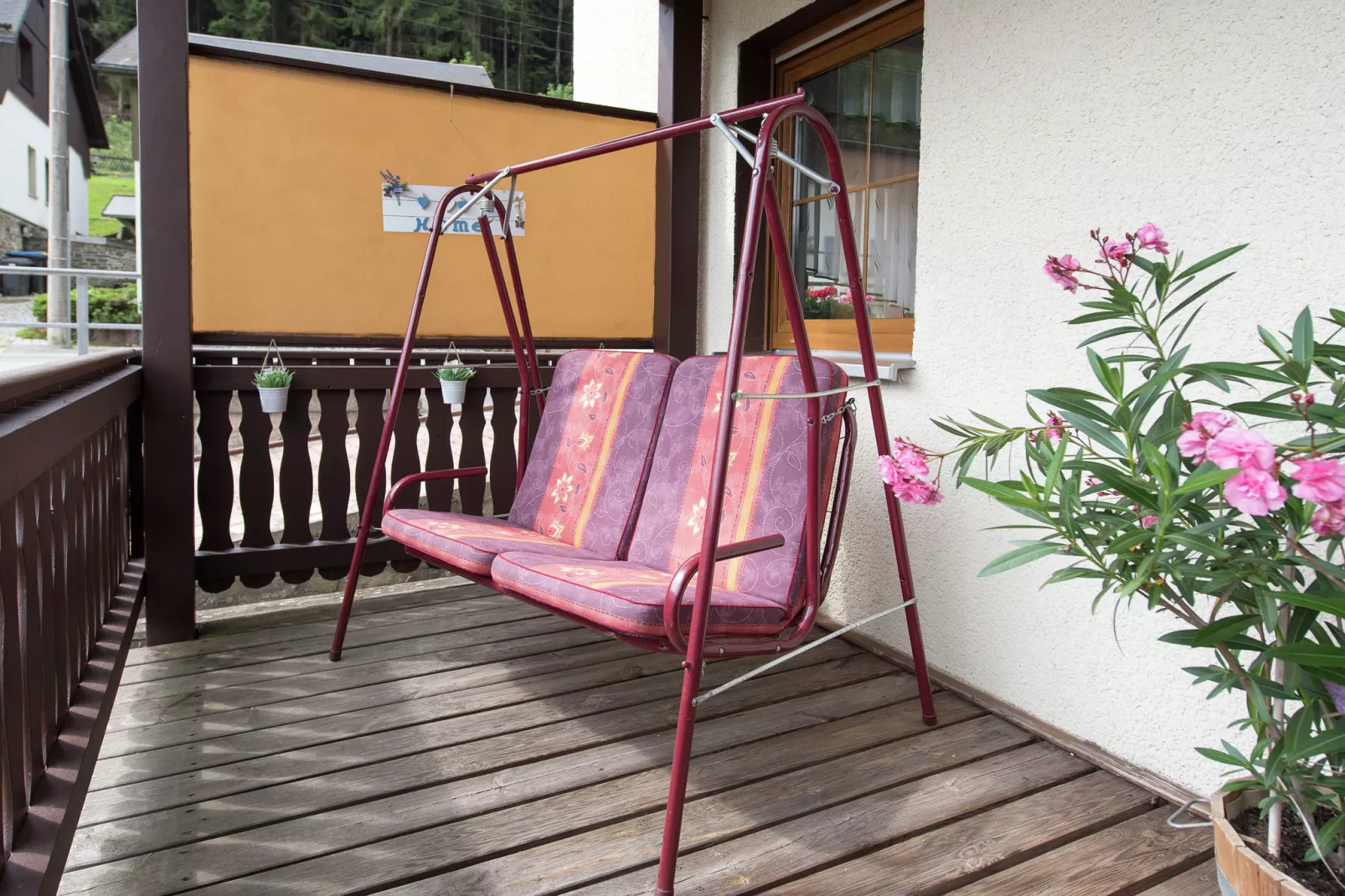 Im Erzgebirge-Terrasse/Balkon