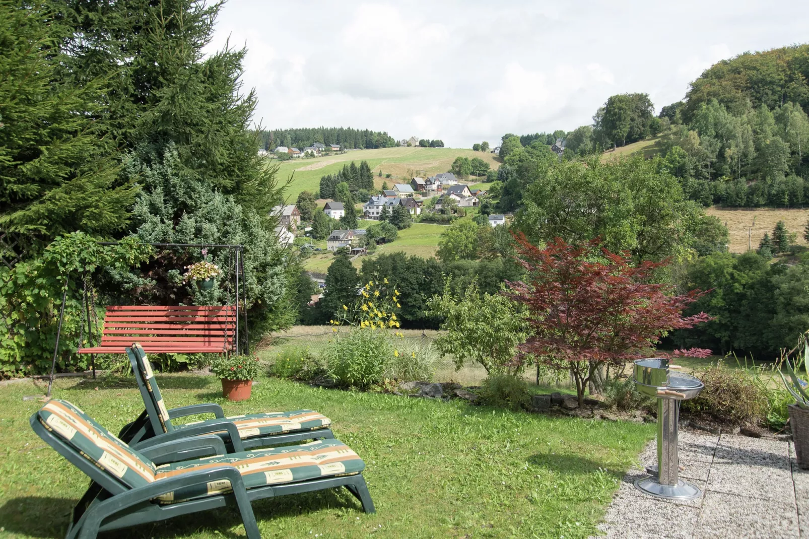 Im Erzgebirge-Garten Sommer