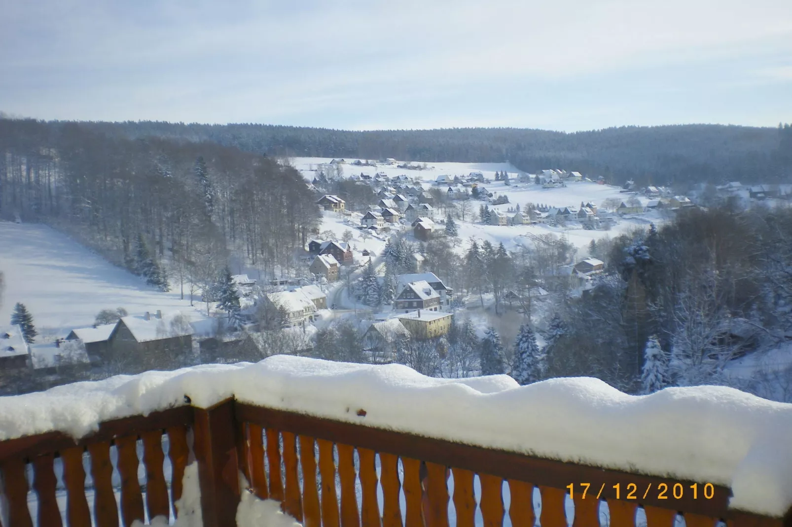 Im Erzgebirge-Aussicht Winter