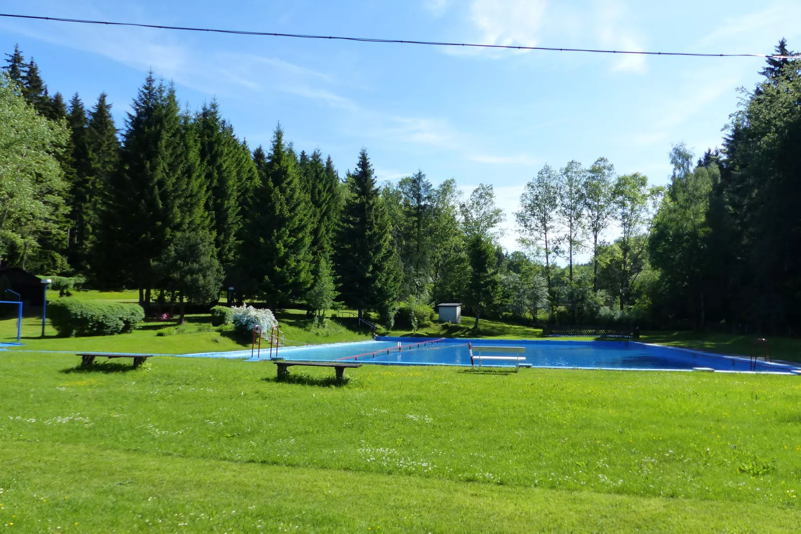 Im Erzgebirge-Gebiete Sommer 20 km