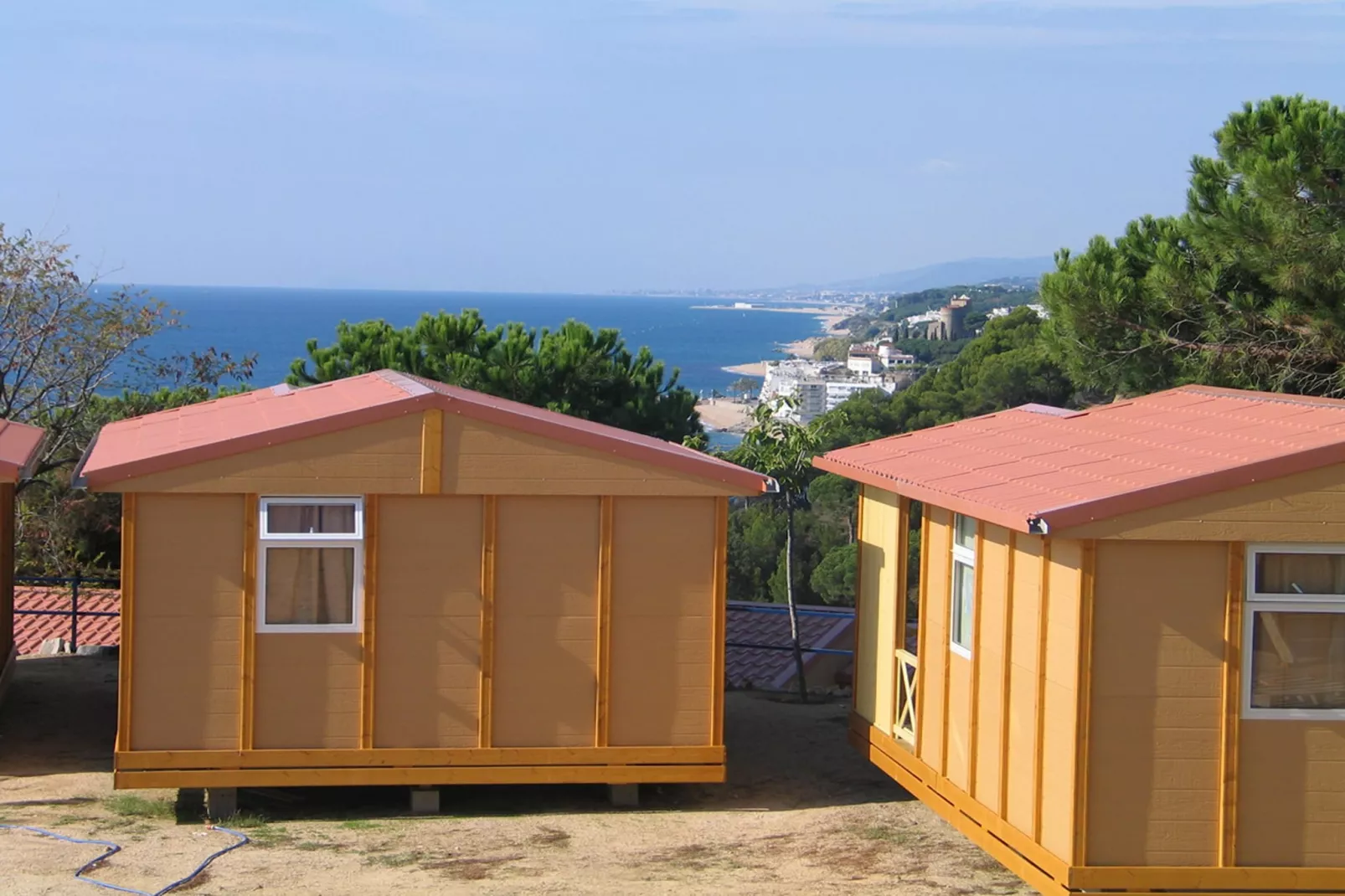 Camping Rocagrossa Bungalow 4 people-Exterior summer