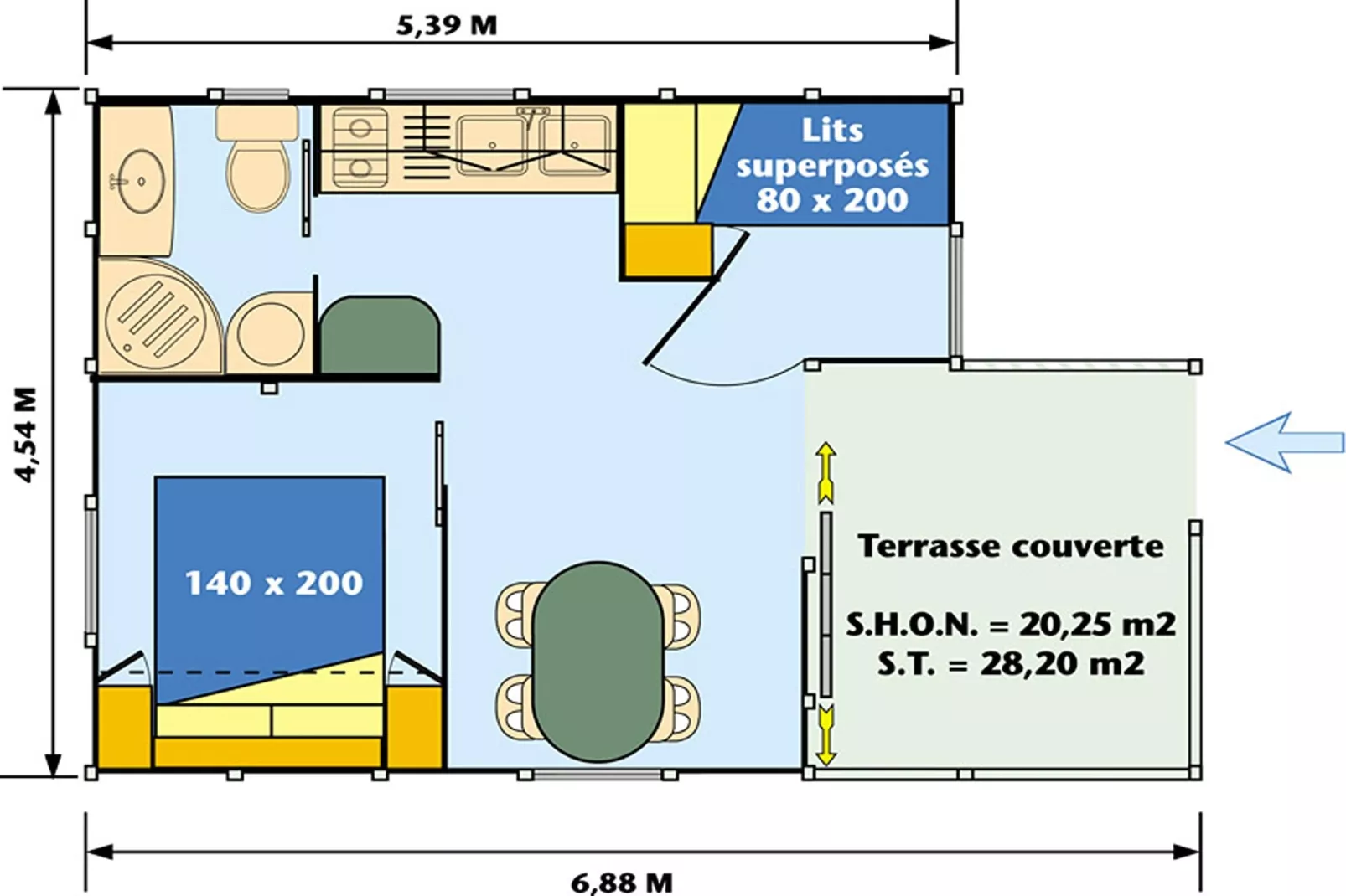 Camping Rocagrossa Bungalow 4 people-Atmosphere