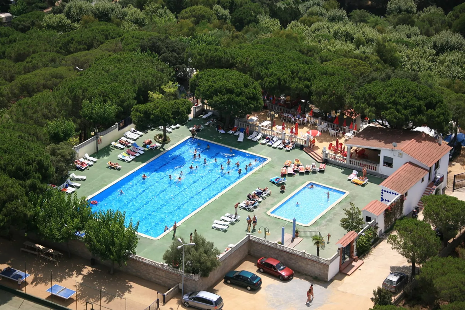 Camping Rocagrossa Bungalow 5 people-Pool