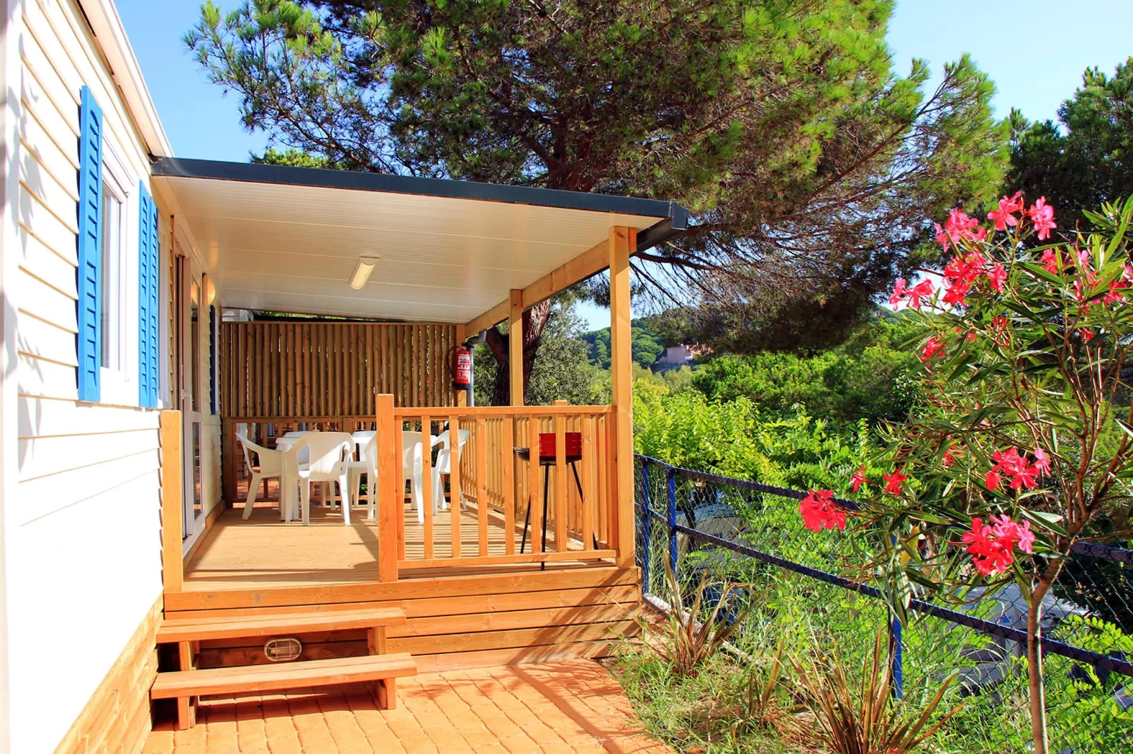 Camping Rocagrossa Mobile Home 6 people-Exterior summer