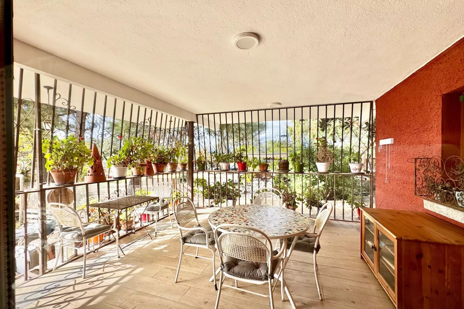 La Pedriza-Terrassenbalkon