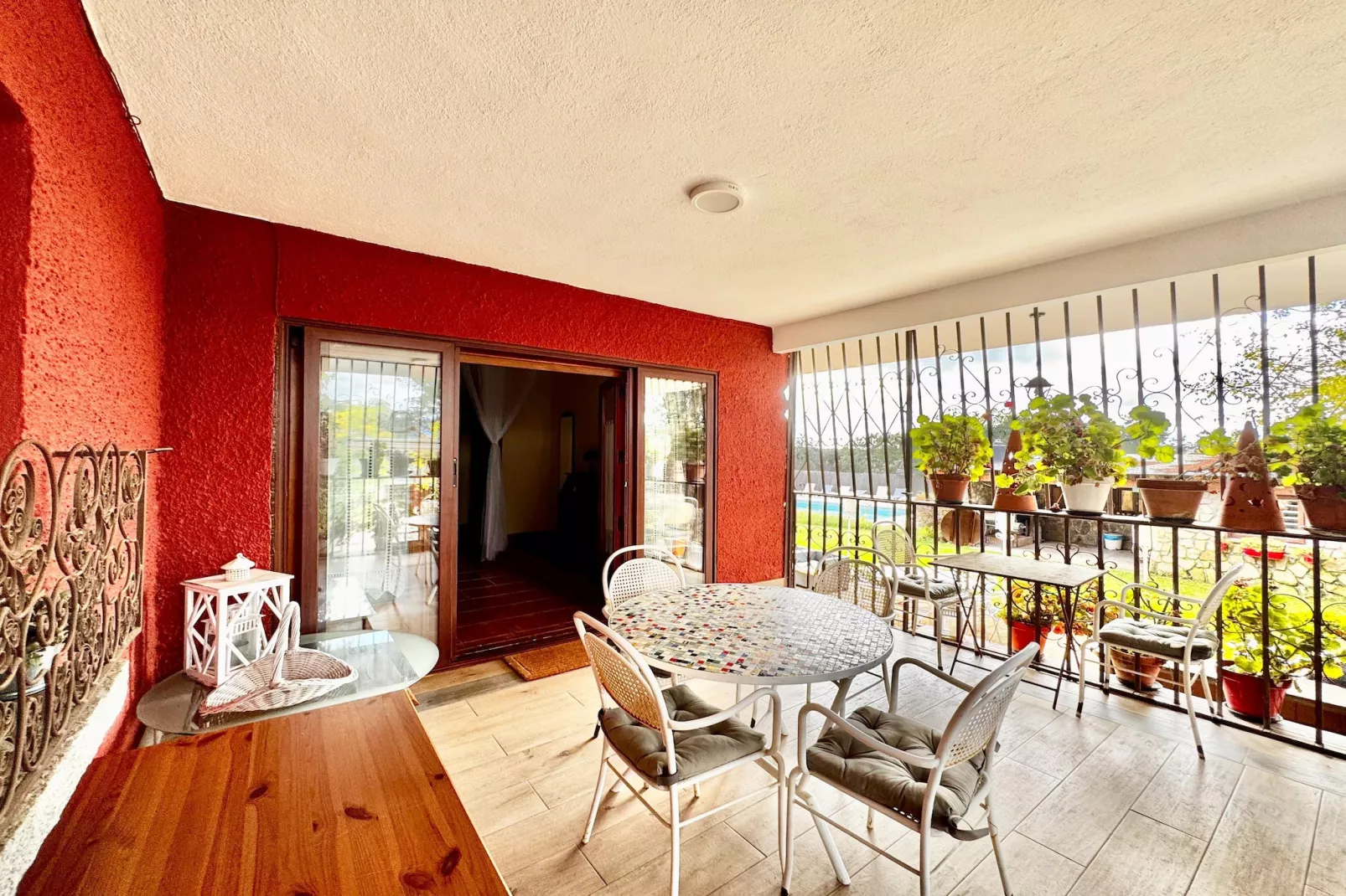La Pedriza-Terrassenbalkon