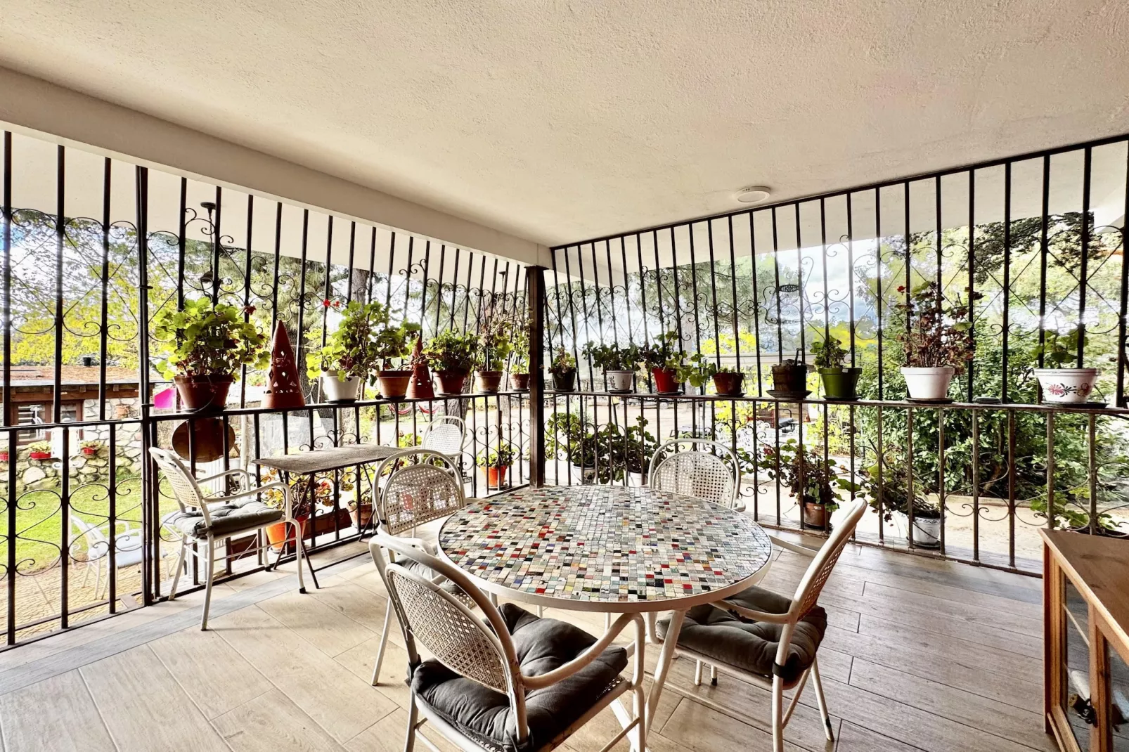 La Pedriza-Terrassenbalkon