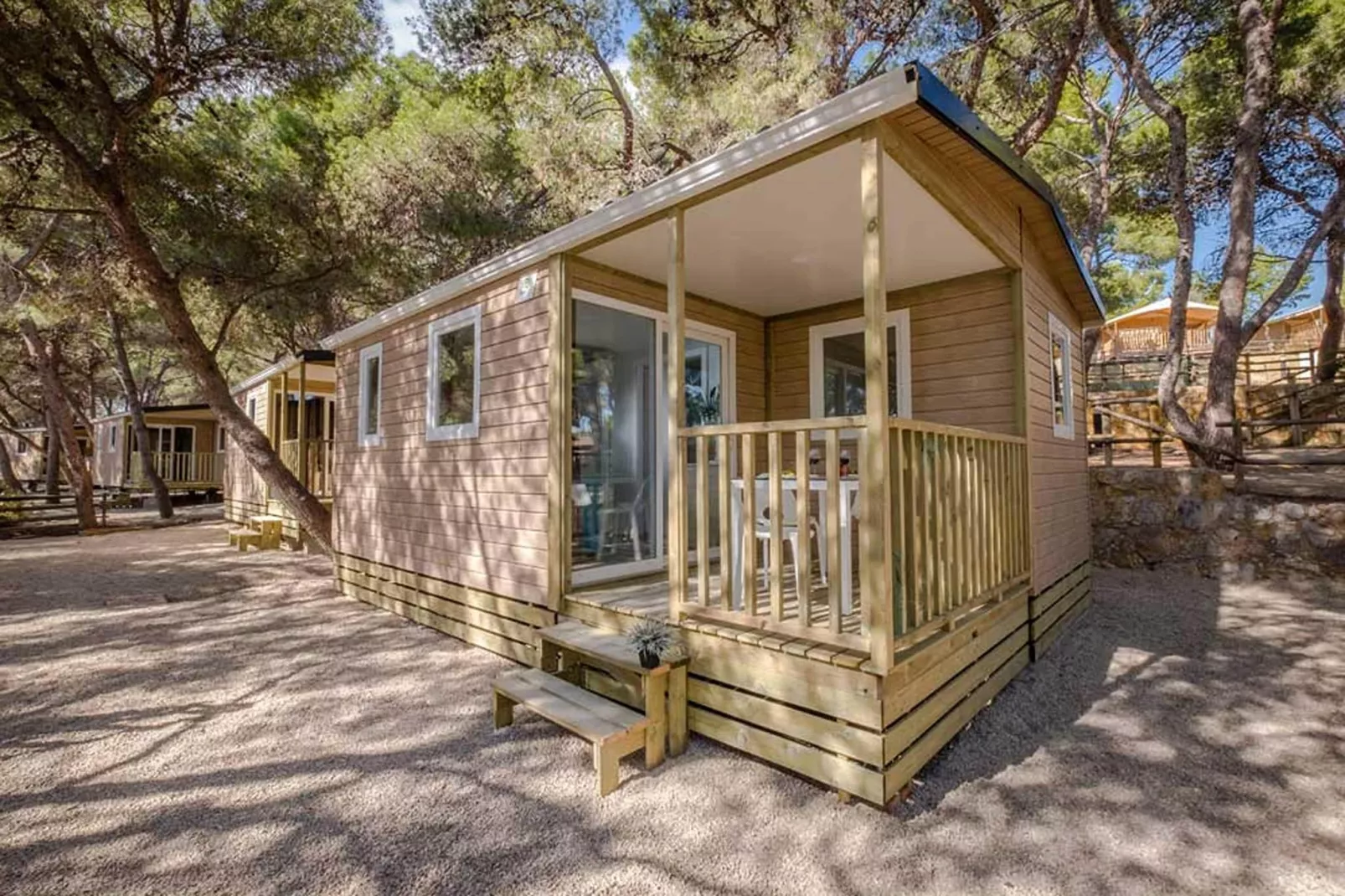 Camping Estival Torre de la Mora MH OHARA STANDARD 5pax-Exterior summer