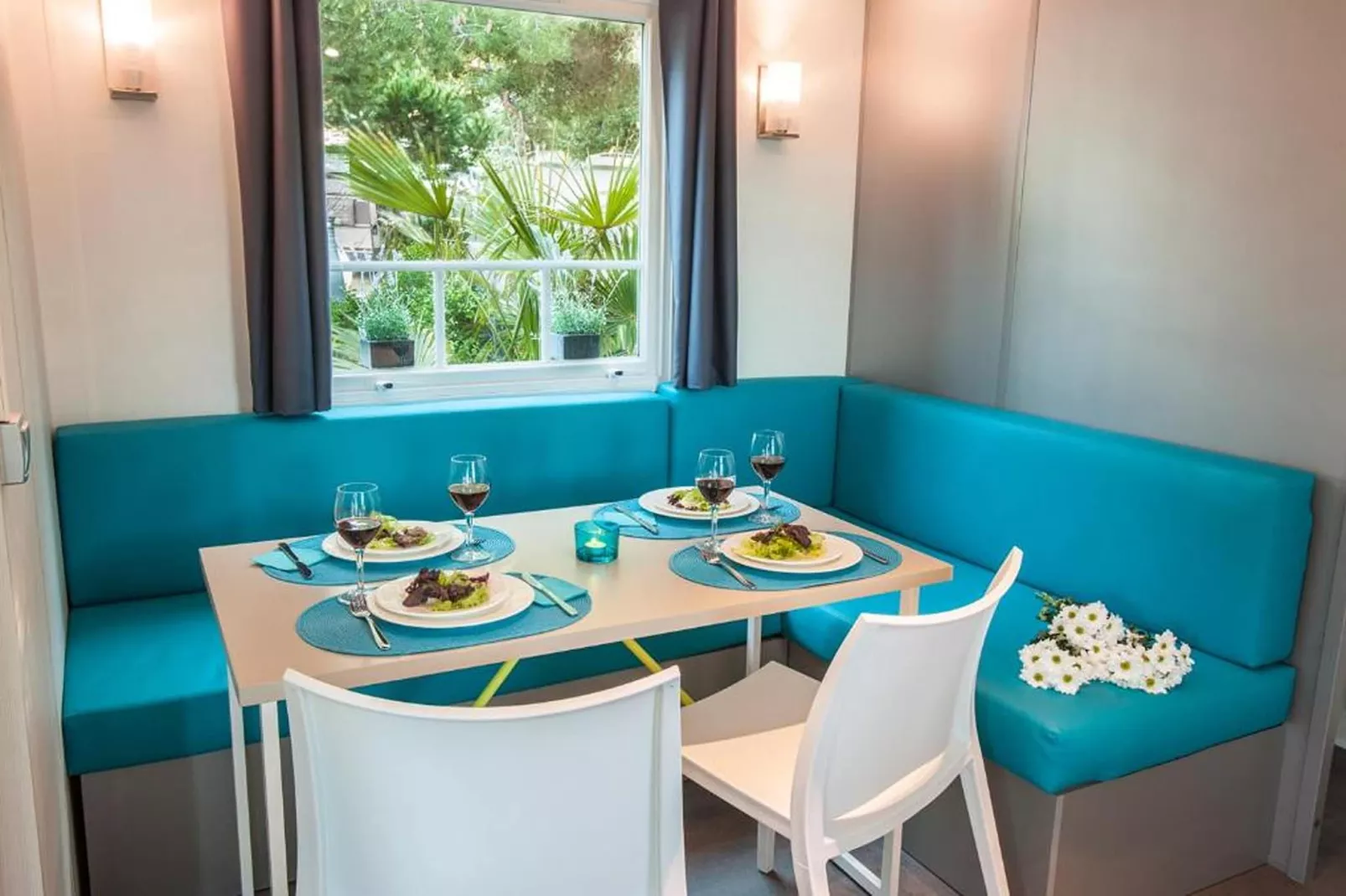 Camping Estival Torre de la Mora MH OHARA STANDARD 5pax-Dining room