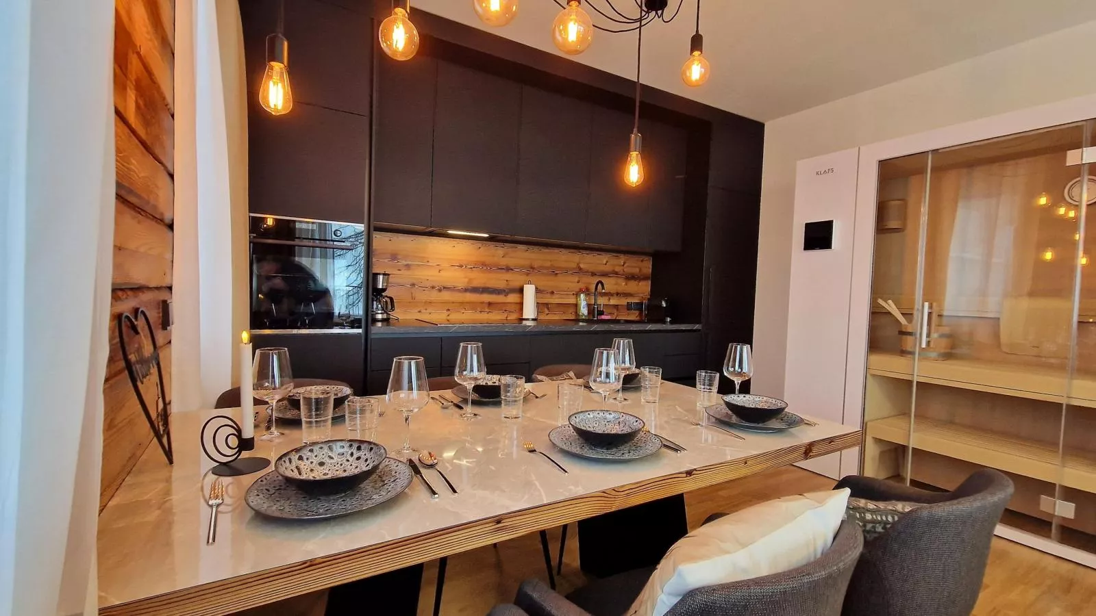 Zirbennest Sonnenalpe Nassfeld-Kitchen