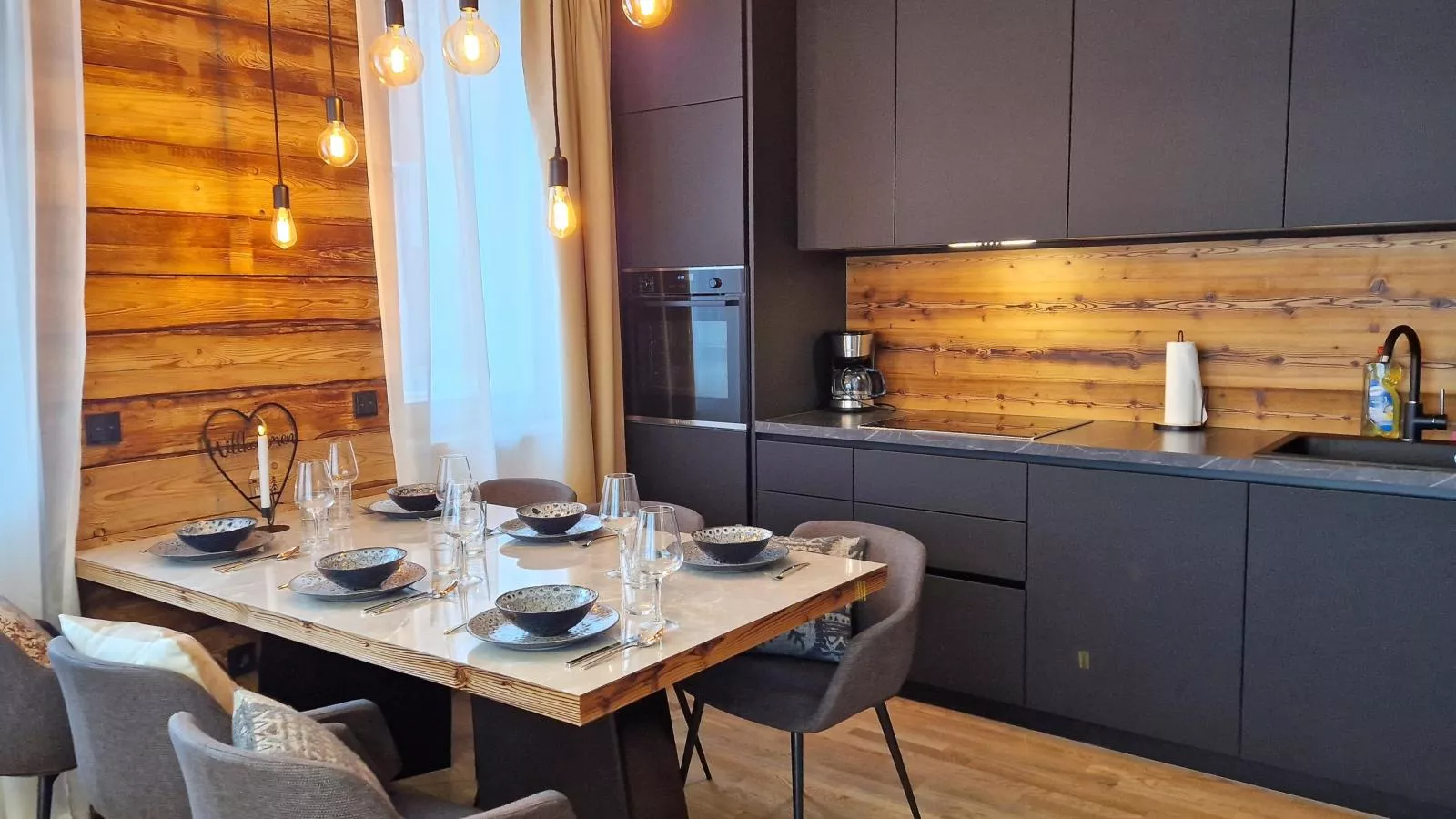 Zirbennest Sonnenalpe Nassfeld-Kitchen