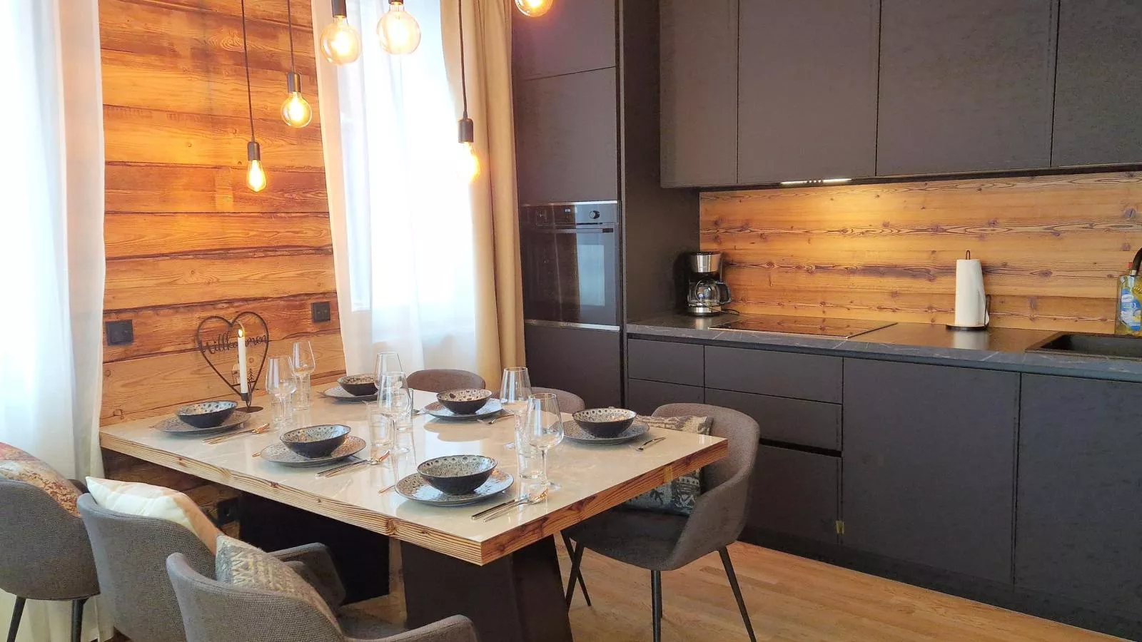 Zirbennest Sonnenalpe Nassfeld-Kitchen