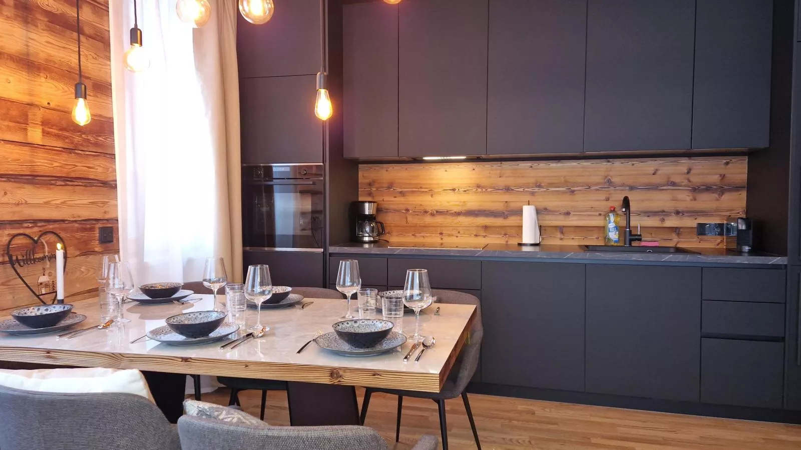 Zirbennest Sonnenalpe Nassfeld-Kitchen