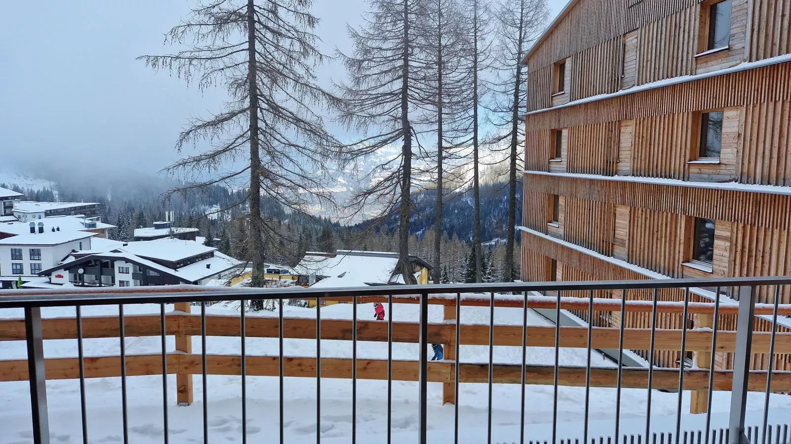 Zirbennest Sonnenalpe Nassfeld-Terrace balcony