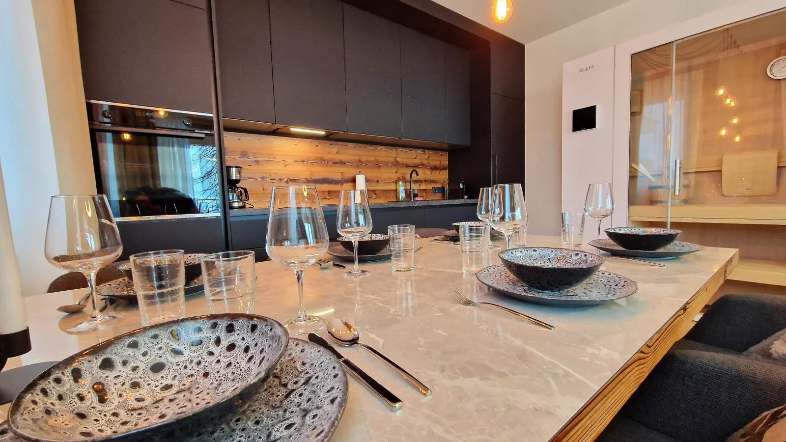 Zirbennest Sonnenalpe Nassfeld-Kitchen