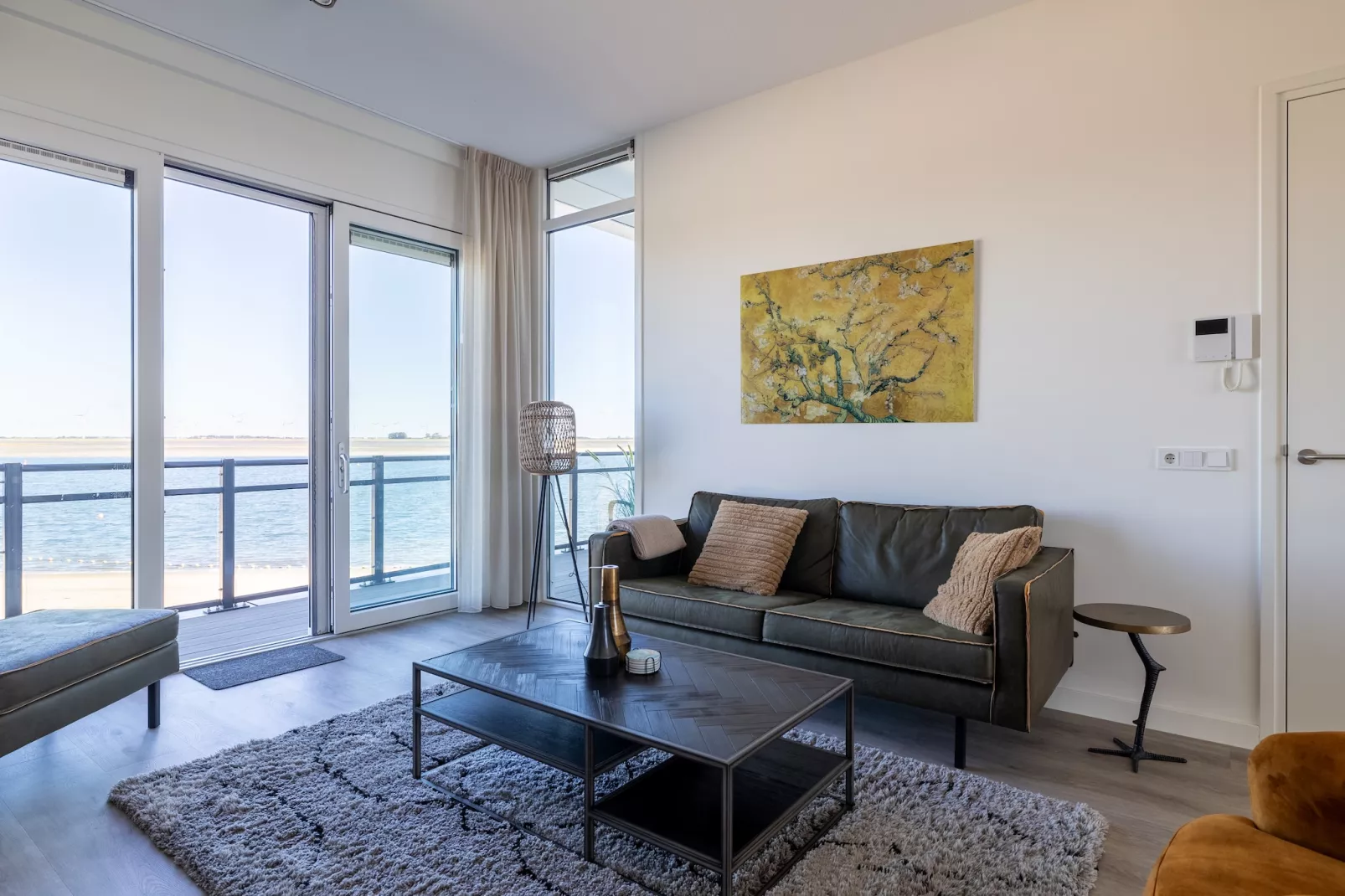 Luxe appartement Vista Maris - Havenweg 8-38  Sint-Annaland-Living room