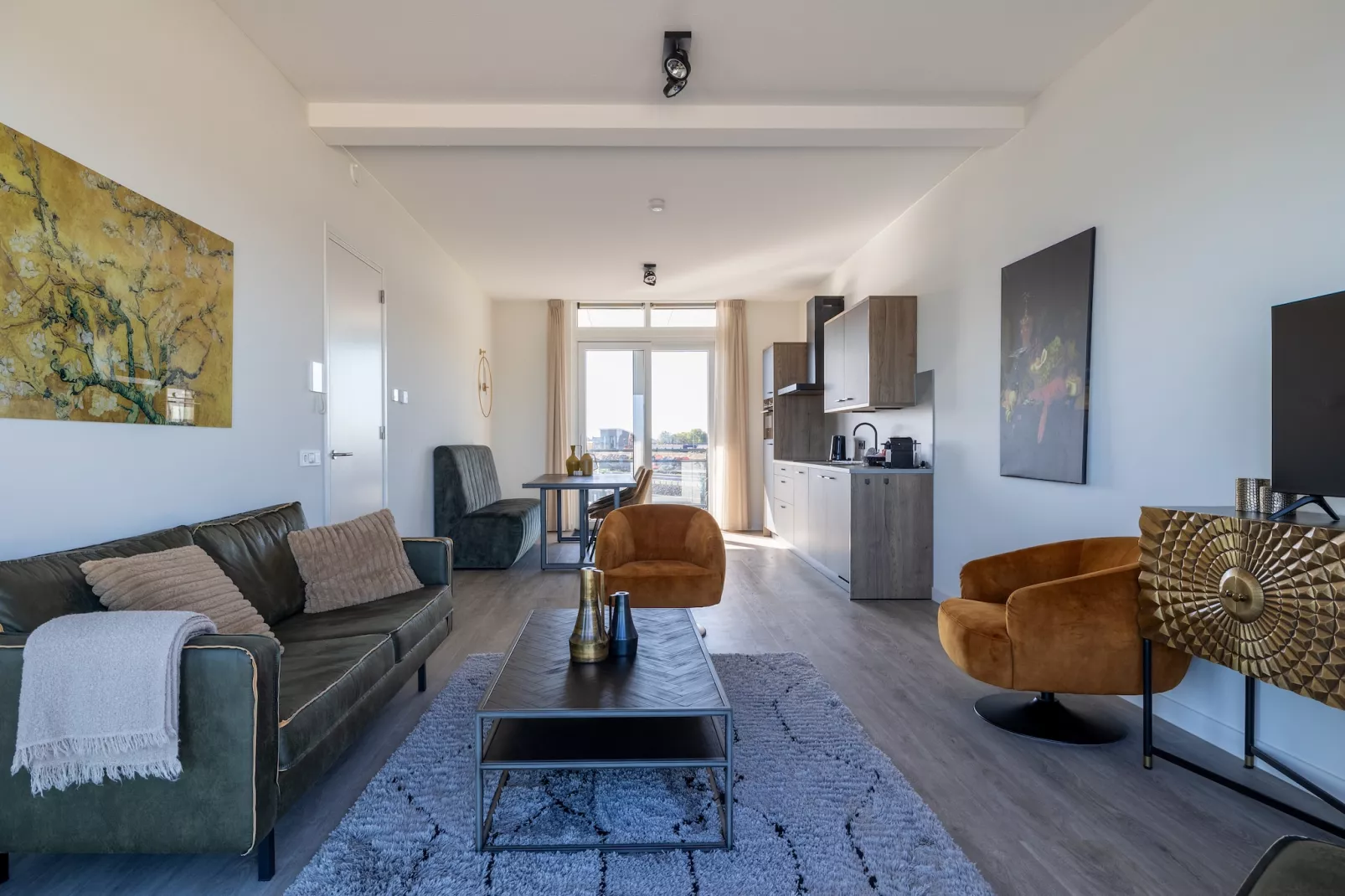 Luxe appartement Vista Maris - Havenweg 8-38  Sint-Annaland-Living room