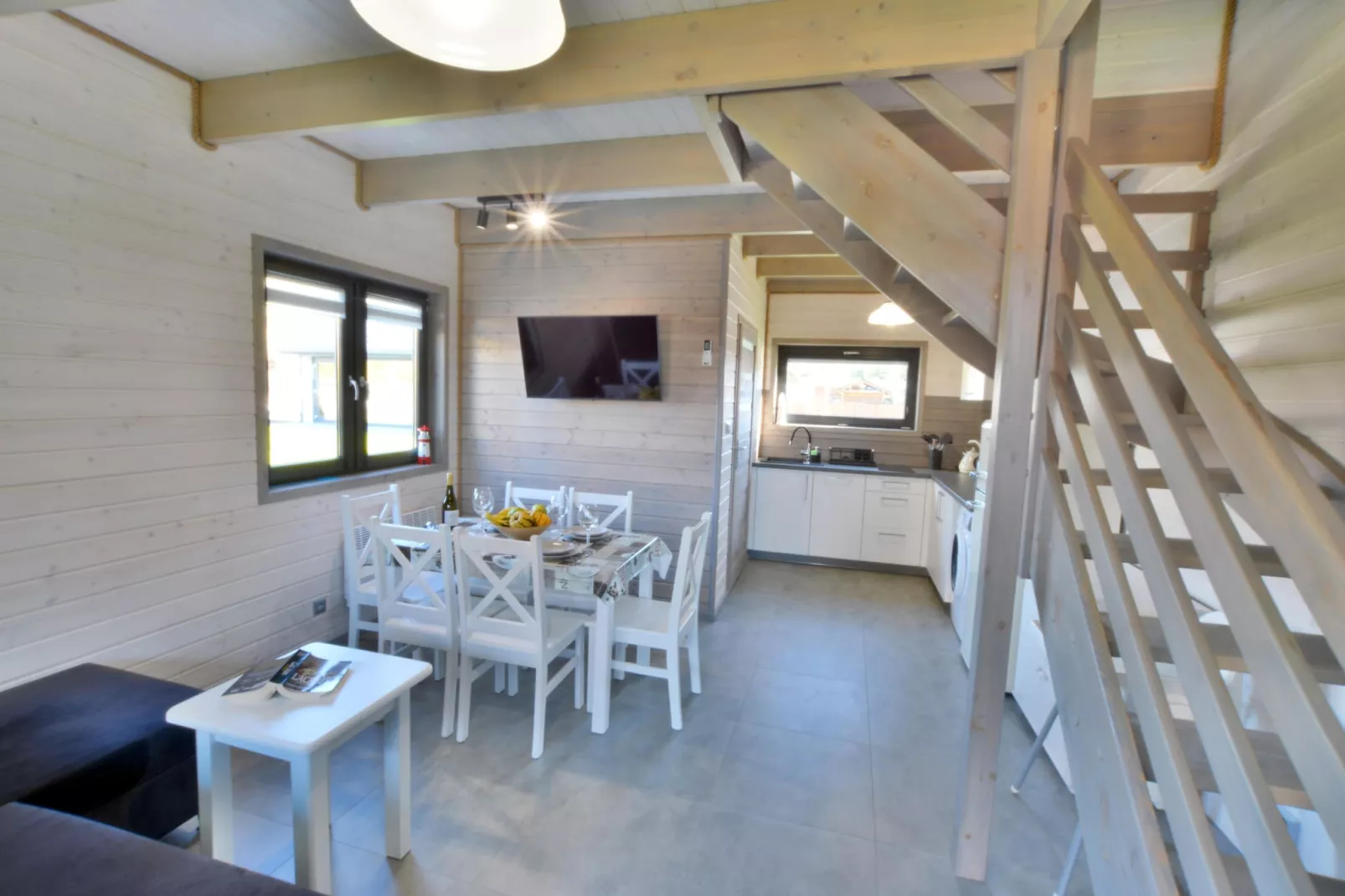 Domki wakacyjne PREMIUM dla 8 osób Sianożęty-Living room