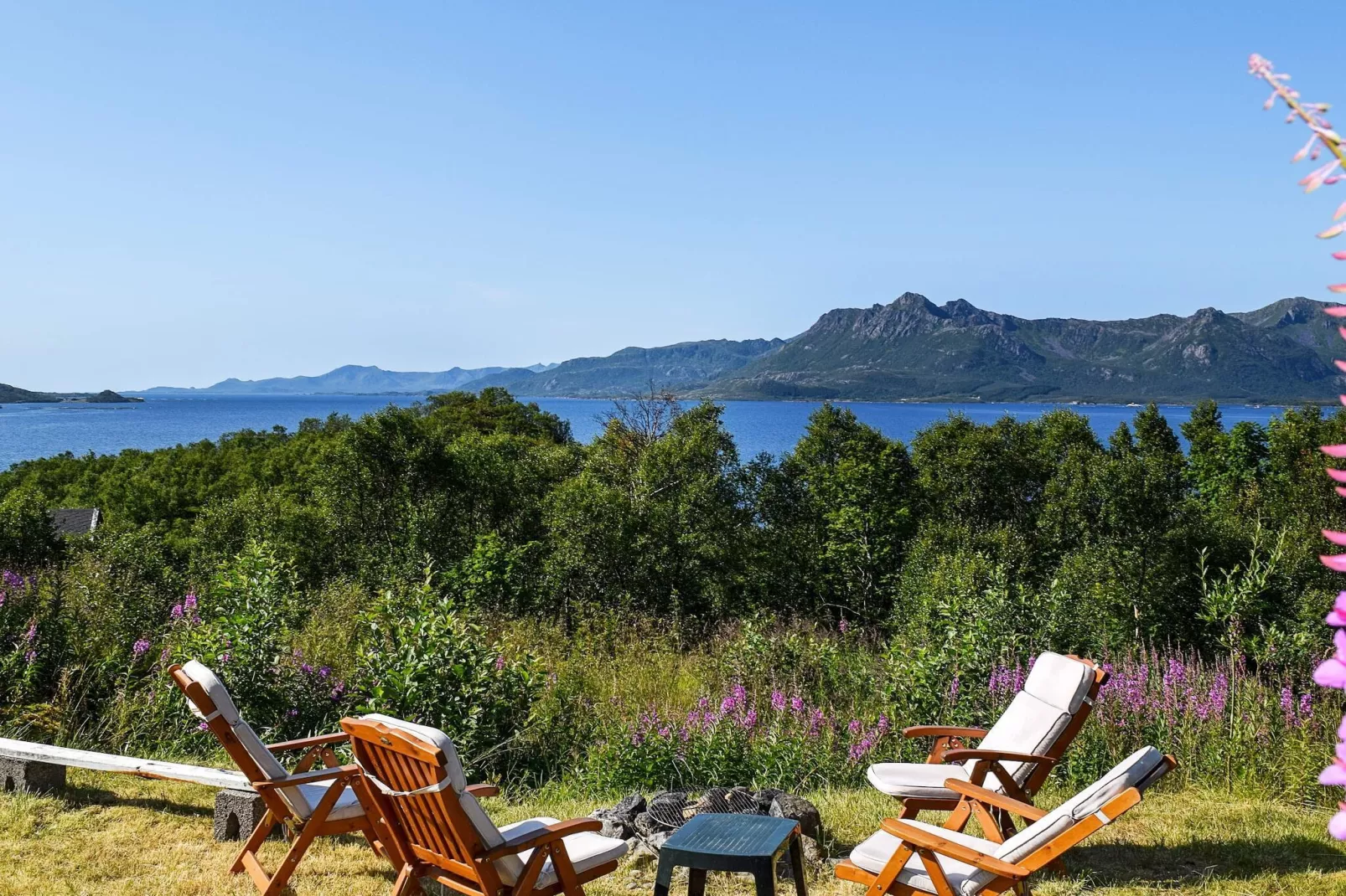 5 star holiday home in stokmarknes-Water view