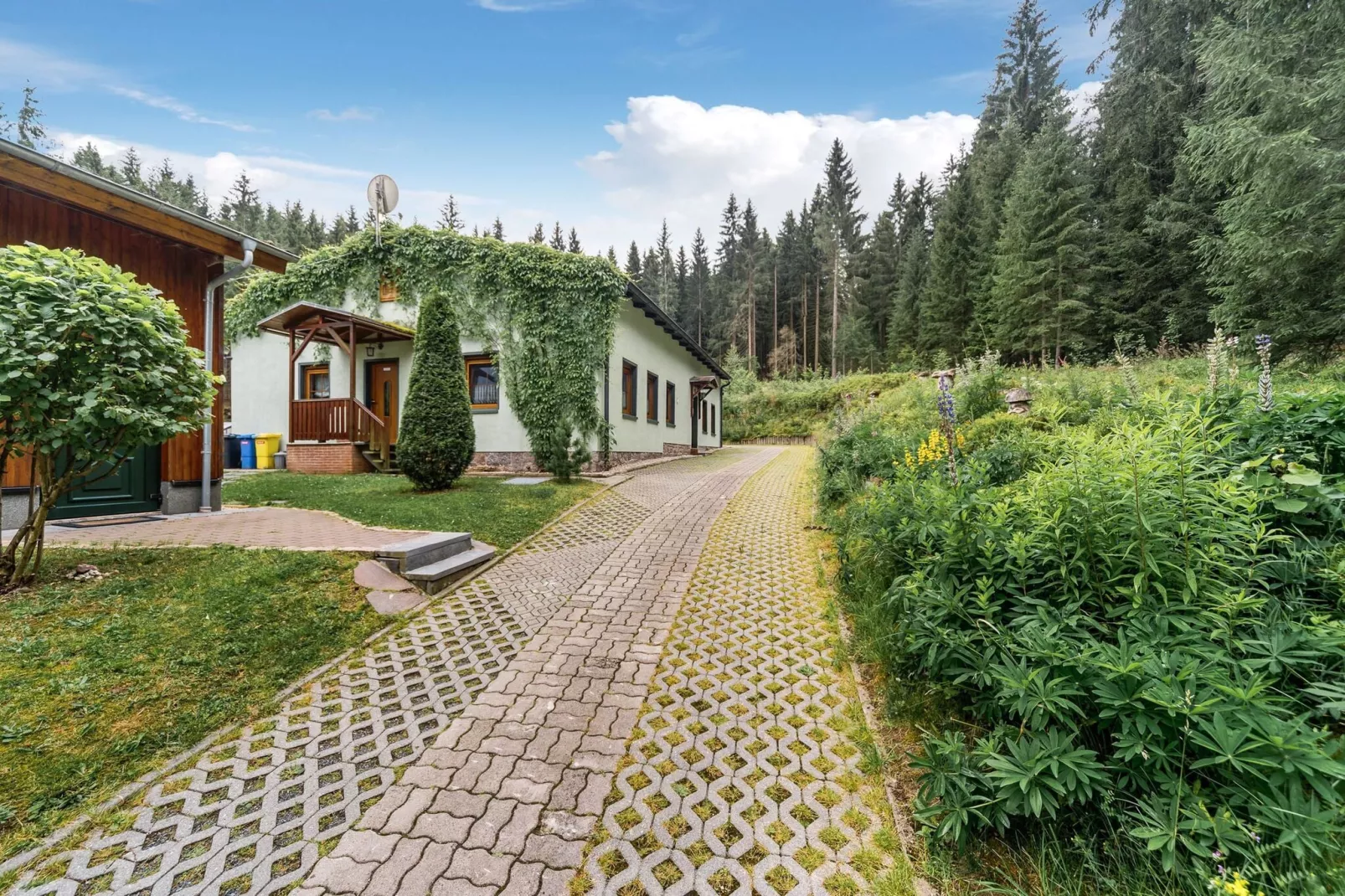Im Erzgebirge-Jardins en été