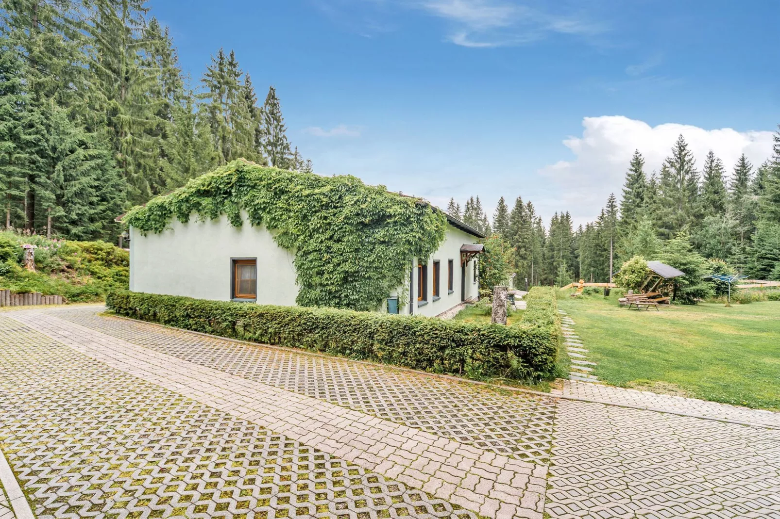 Im Erzgebirge-Jardins en été