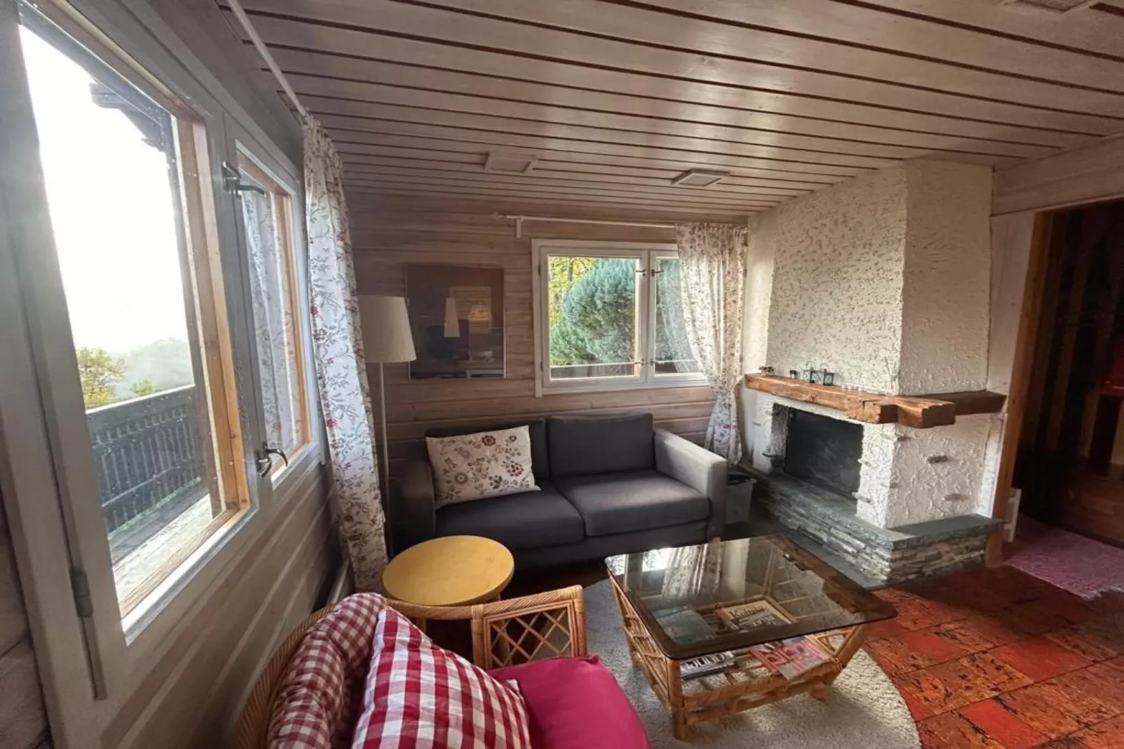 Porkka COSY & QUIET chalet 8 pers-Living room