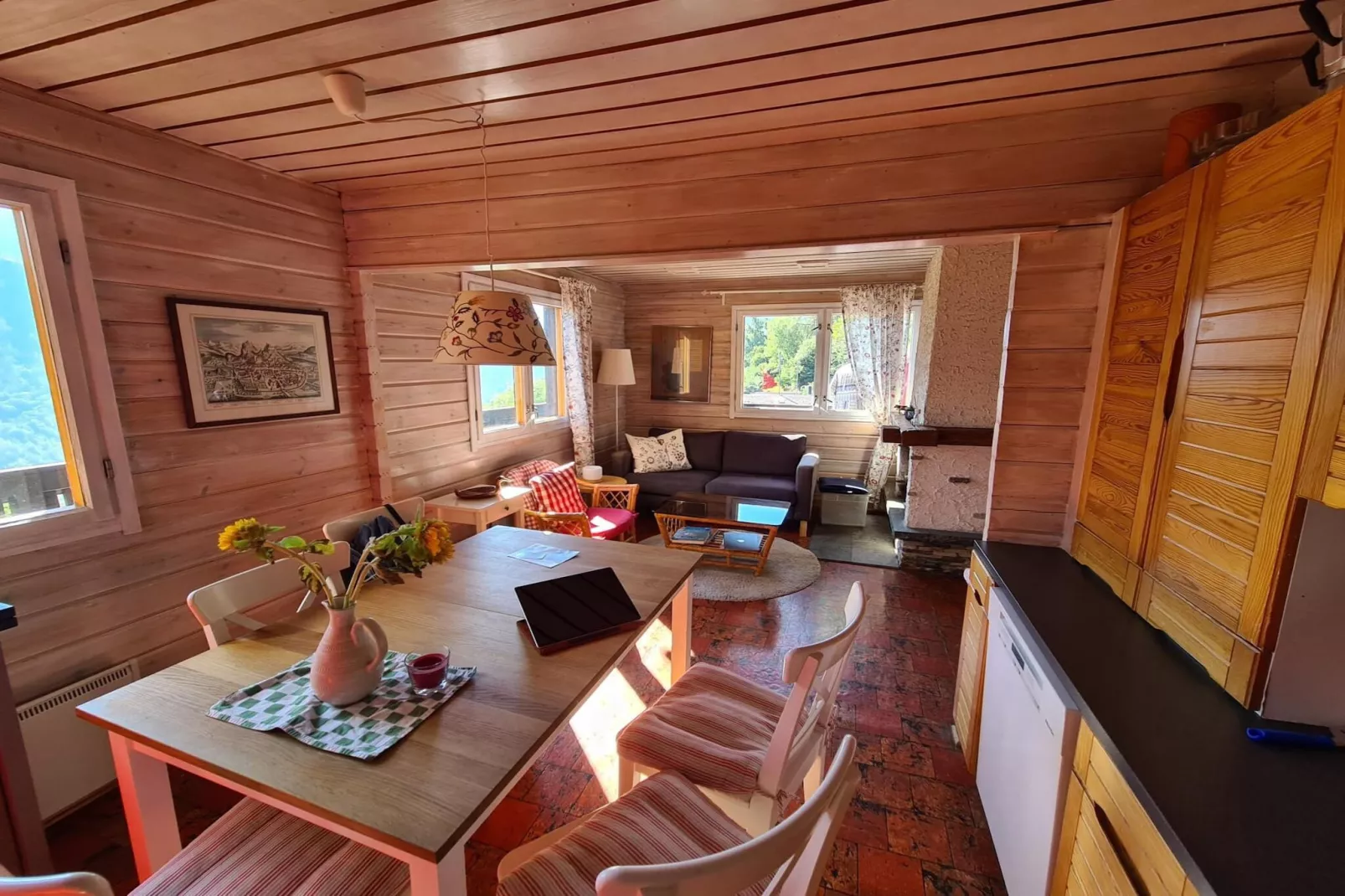 Porkka COSY & QUIET chalet 8 pers-Dining room