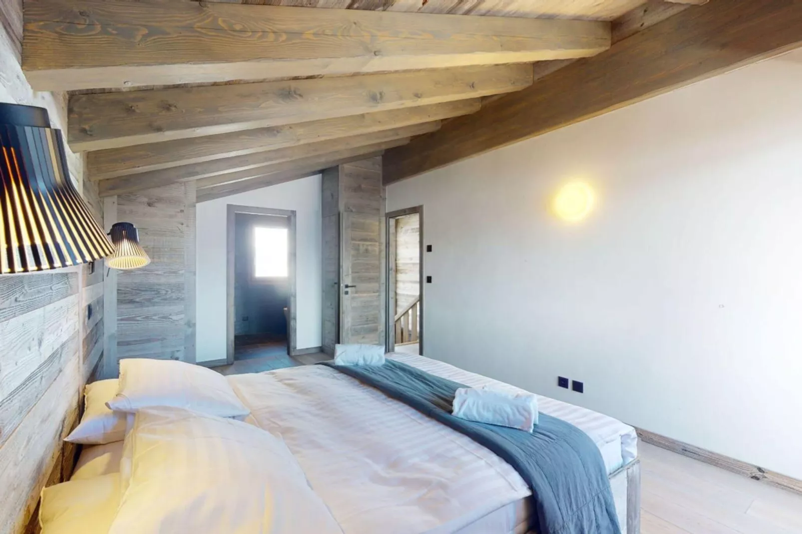 Ecureuil noir COSY & QUIET chalet 10 personnes-Chambre