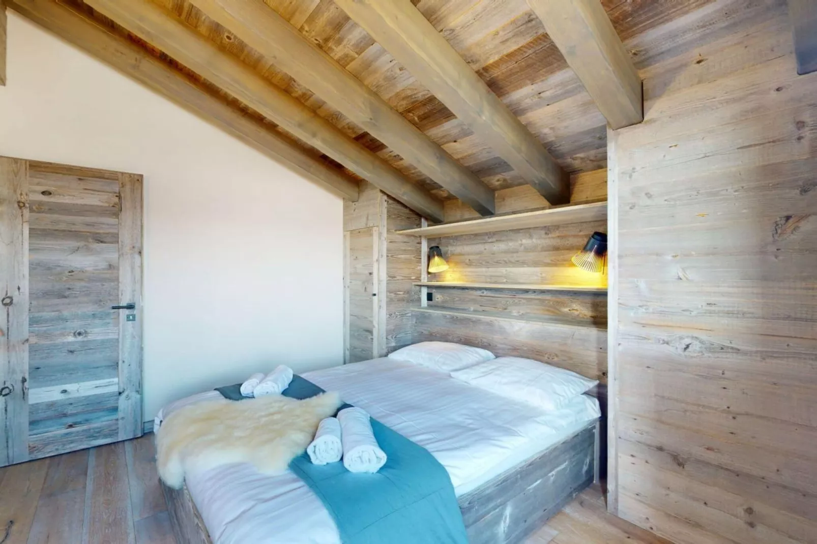 Ecureuil noir COSY & QUIET chalet 10 personnes-Chambre