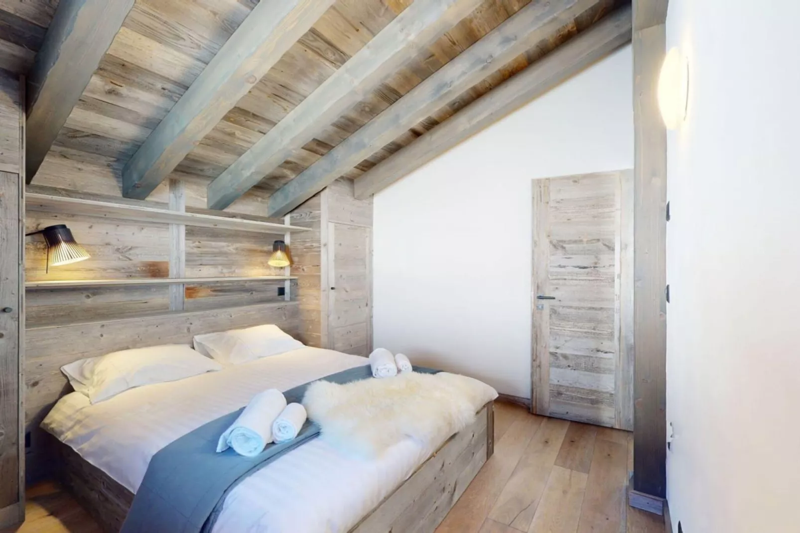 Ecureuil noir COSY & QUIET chalet 10 personnes-Chambre