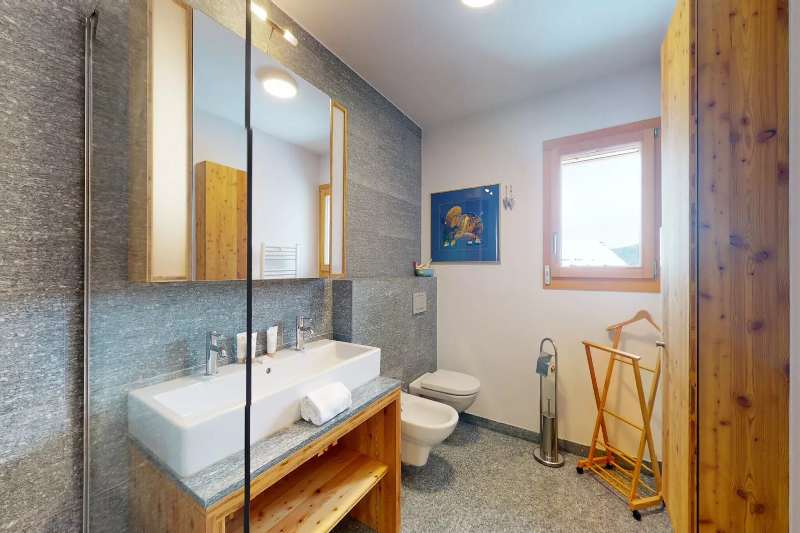 Etoiles des Neiges LUXE & JACUZZI chalet 12 pers-Bathroom