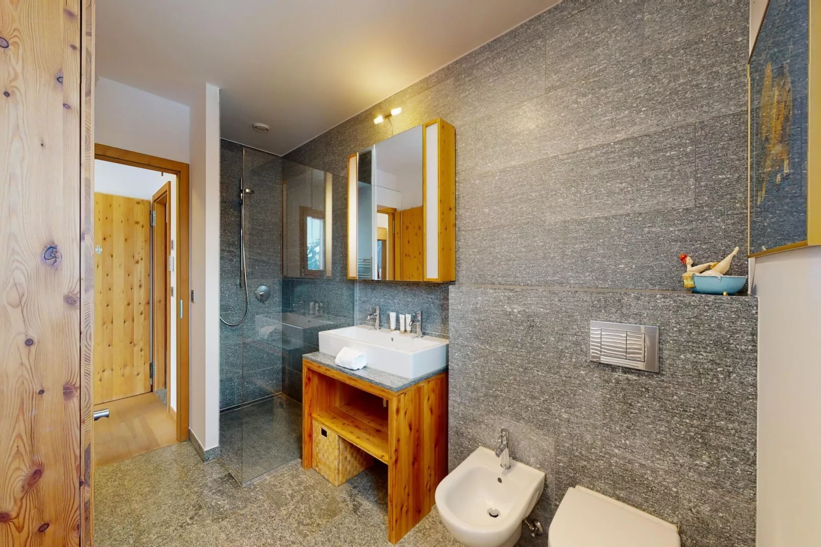 Etoiles des Neiges LUXE & JACUZZI chalet 12 pers-Bathroom