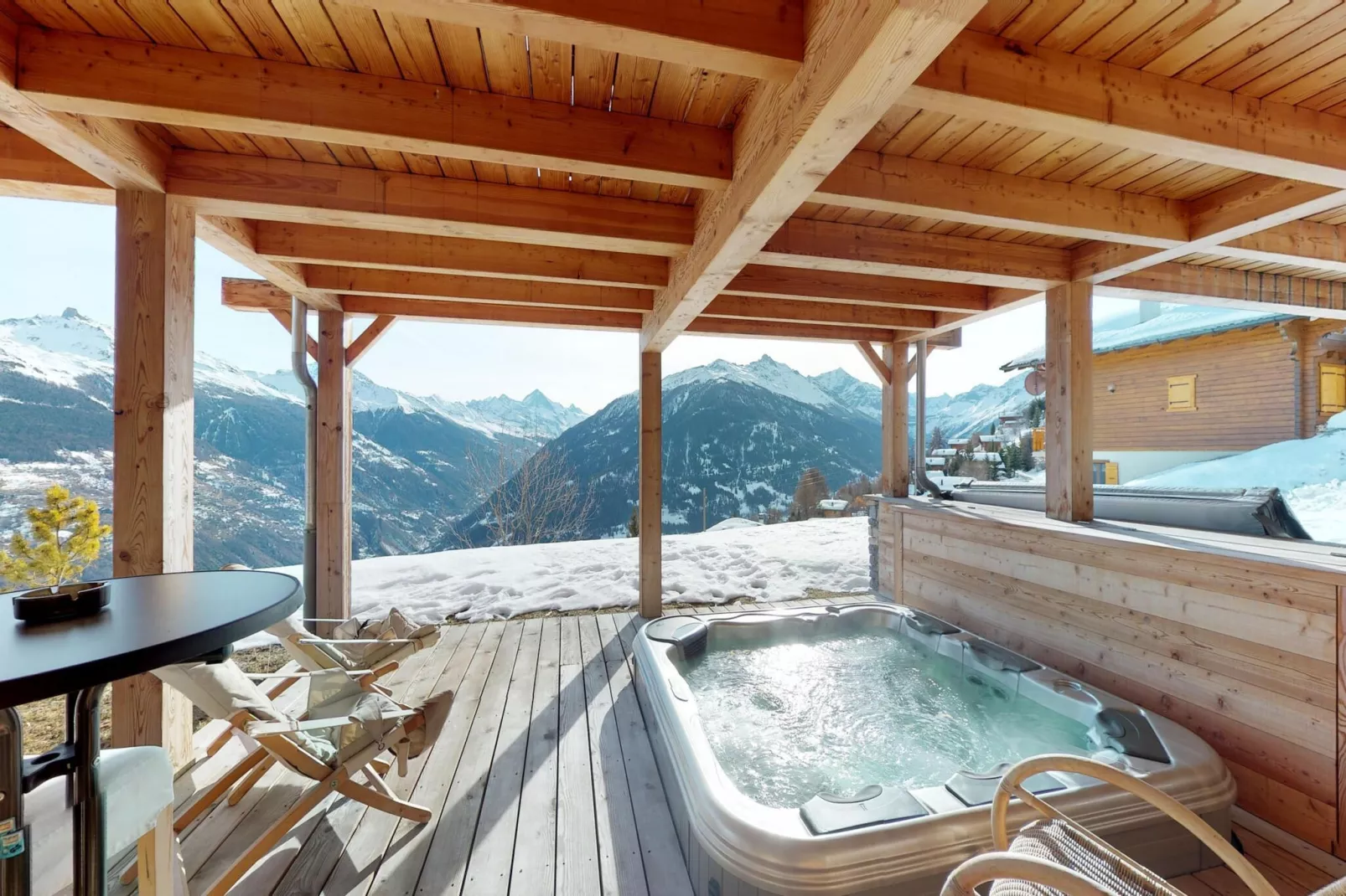 Etoiles des Neiges LUXE & JACUZZI chalet 12 pers-Atmosphere