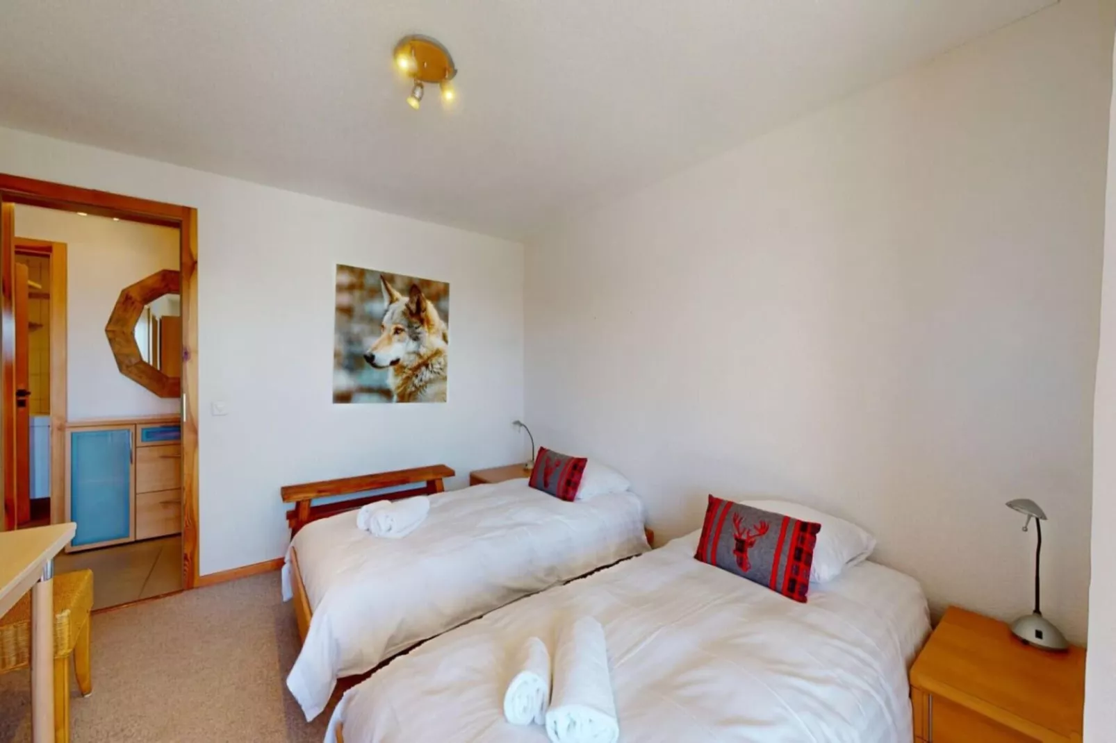 Narnia SKI IN & SKI OUT chalet 14 pers-Bedroom