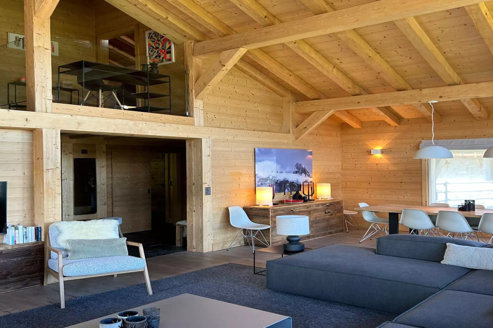 Be Cool SAUNA & LUXURY chalet 10 pers-Salon