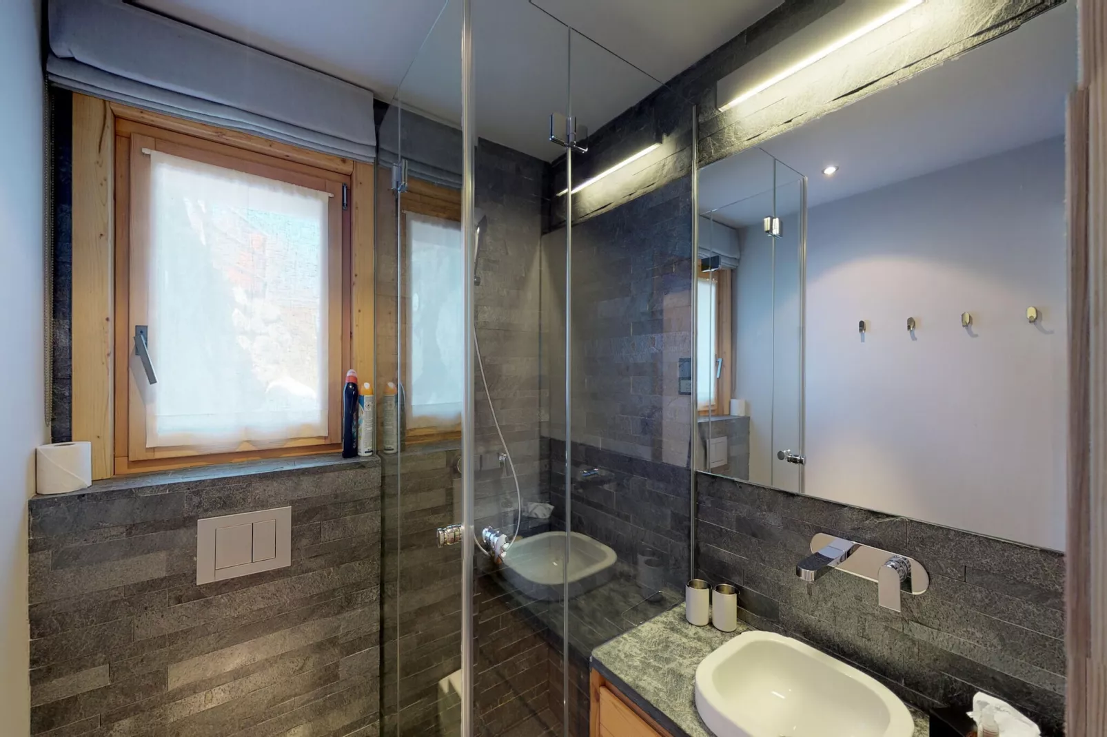 Be Cool SAUNA & LUXURY chalet 10 pers-Salle de bain