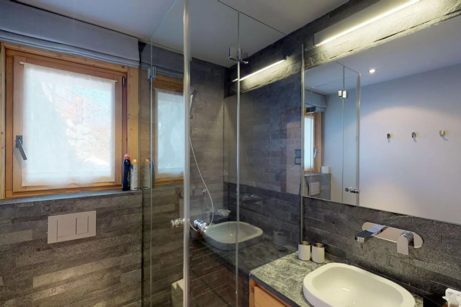 Be Cool SAUNA & LUXURY chalet 10 pers-Salle de bain