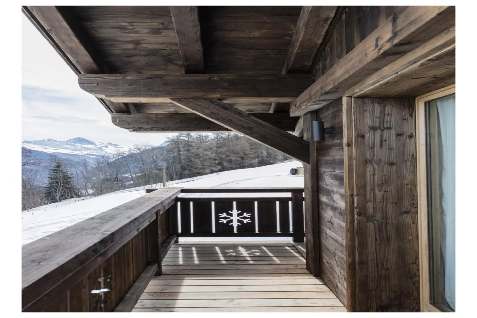 Be Cool SAUNA & LUXURY chalet 10 pers-Balcon-terrasse