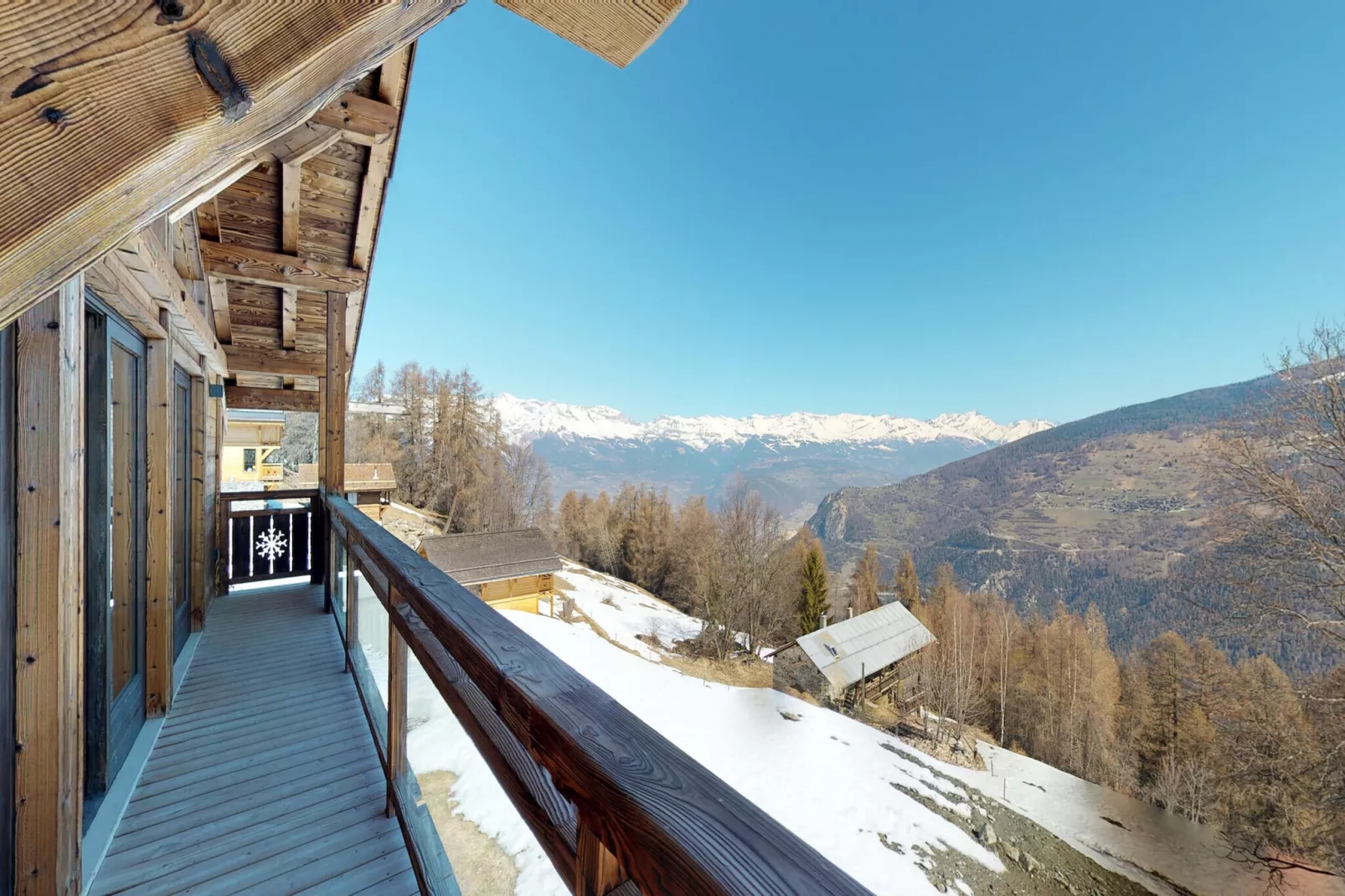 Be Cool SAUNA & LUXURY chalet 10 pers-Balcon-terrasse