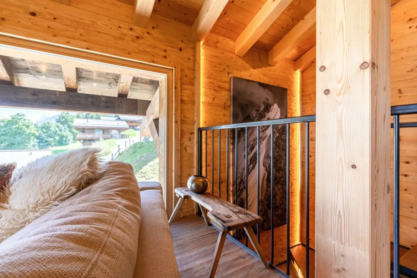 Base Camp COSY chalet 4 personnes-Living room